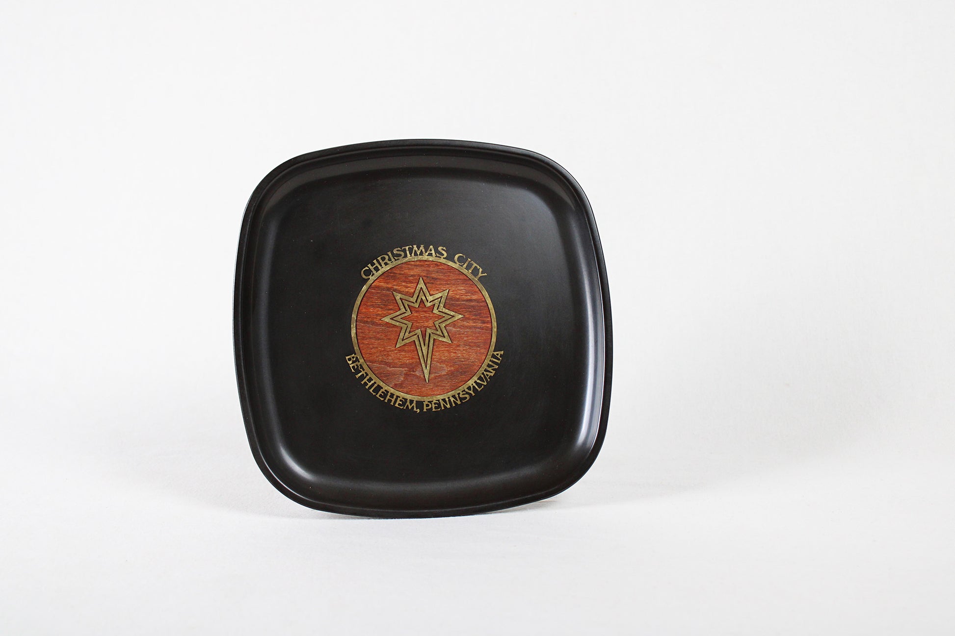 Bethlehem, Pennsylvania, Christmas City, Souvenir Tray By Couroc