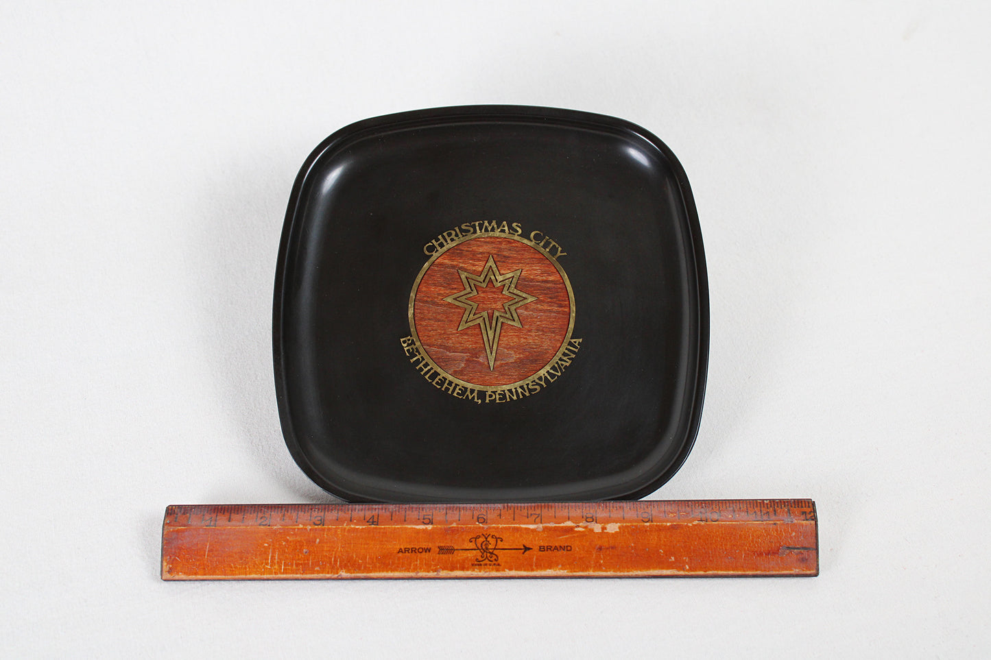 Bethlehem, Pennsylvania, Christmas City, Souvenir Tray By Couroc