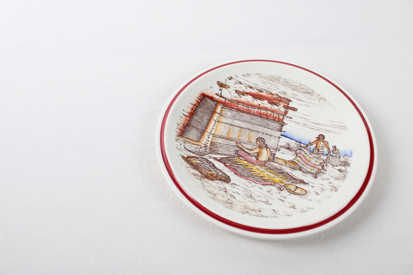 “Blanket Weavers” Decorative Plate From ‘Bits Of The Southwest’ Series