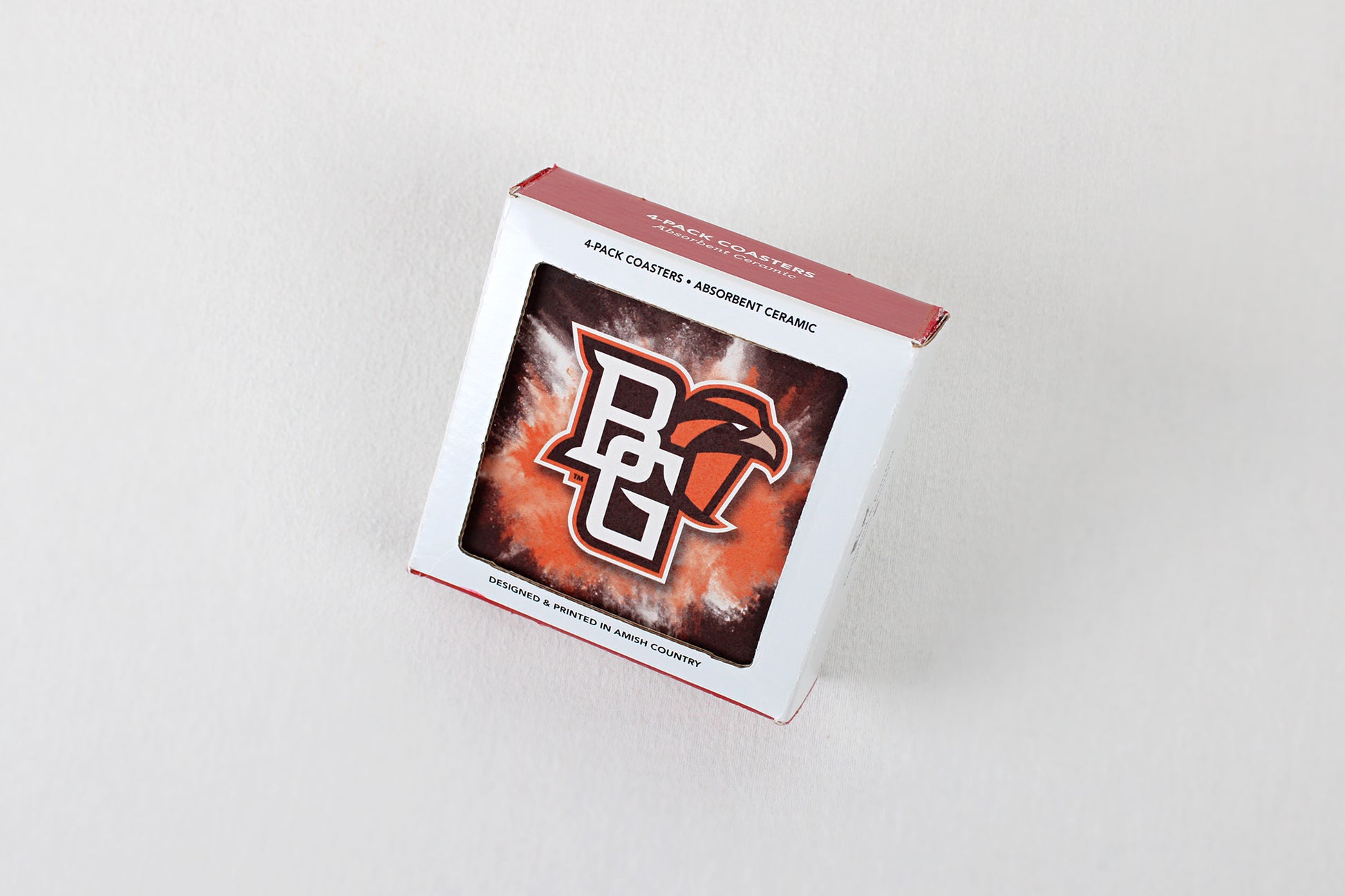 Bowling Green, Ohio, 4-Pack Falcons Athletics Program Ceramic Coasters