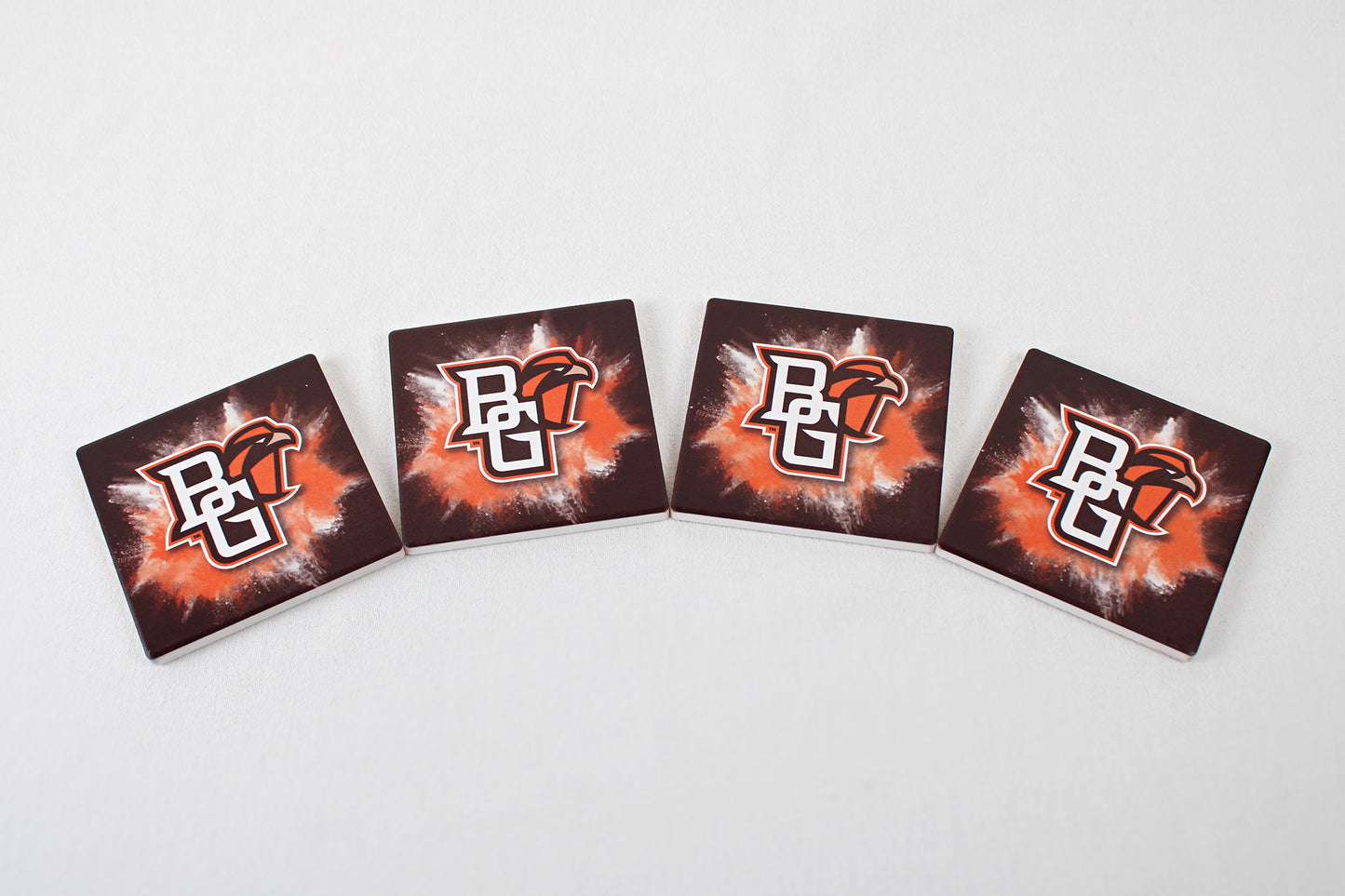 Bowling Green, Ohio, 4-Pack Falcons Athletics Program Ceramic Coasters