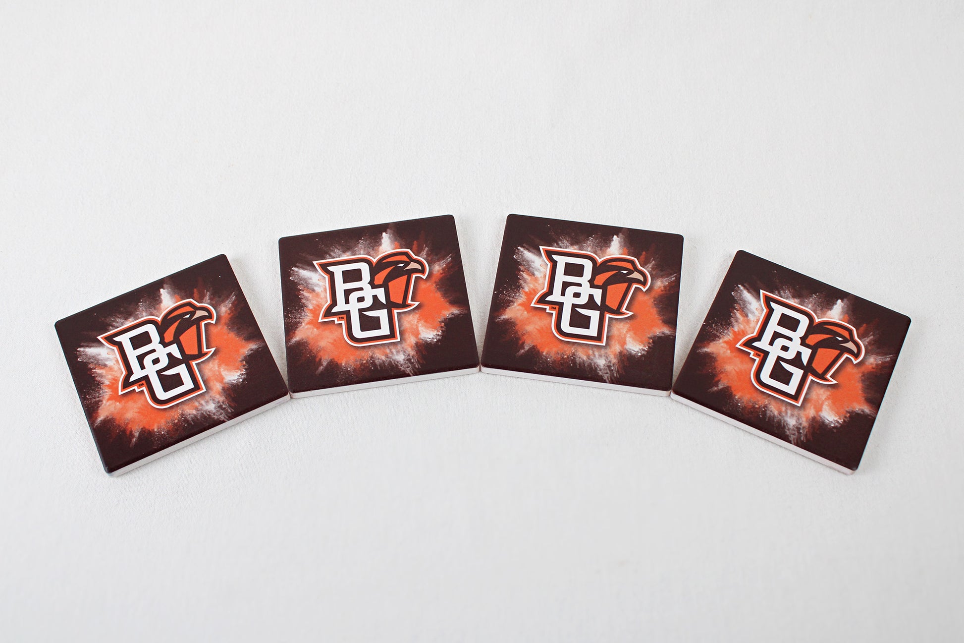 Bowling Green, Ohio, 4-Pack Falcons Athletics Program Ceramic Coasters