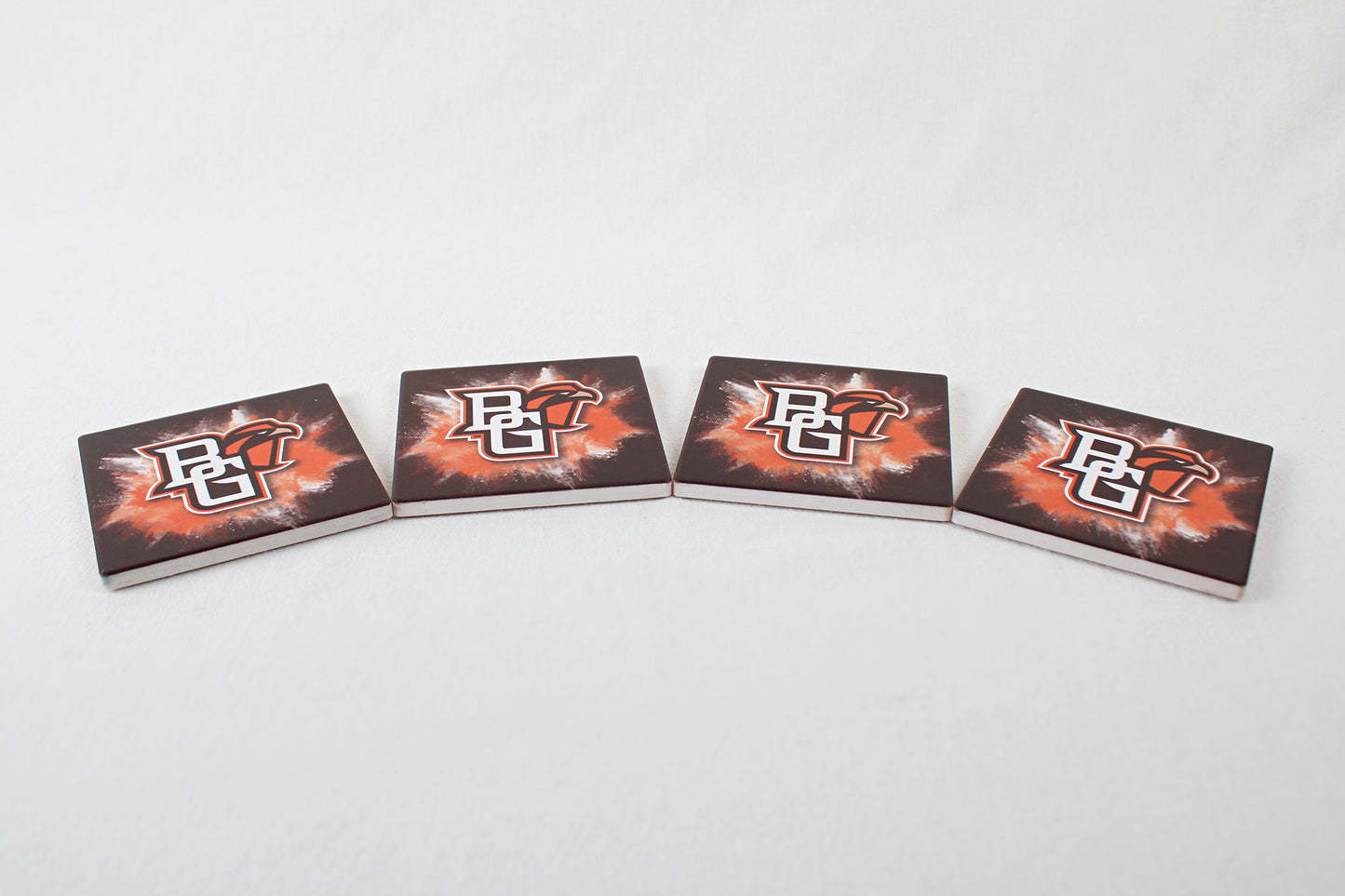 Bowling Green, Ohio, 4-Pack Falcons Athletics Program Ceramic Coasters