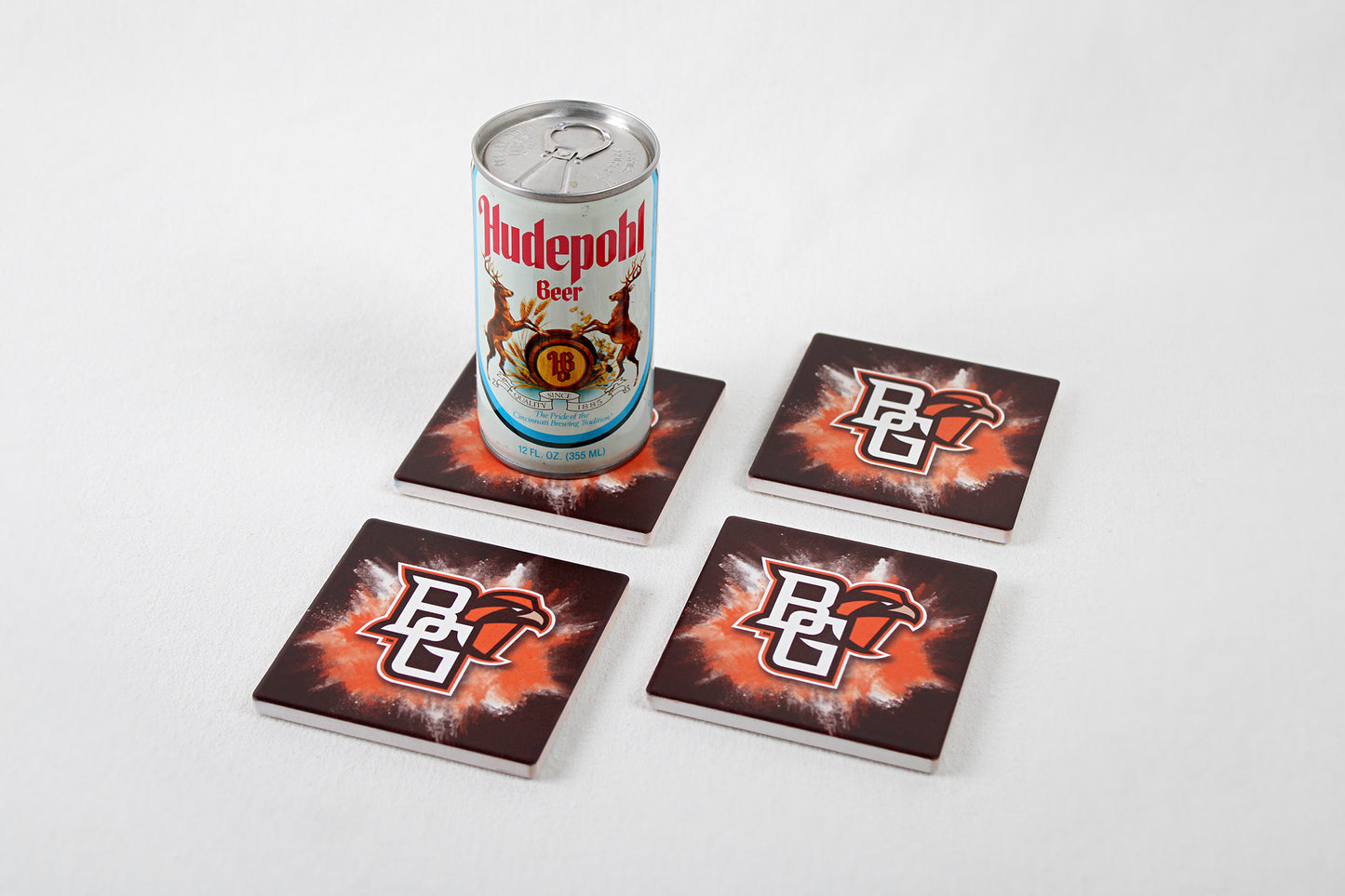 Bowling Green, Ohio, 4-Pack Falcons Athletics Program Ceramic Coasters