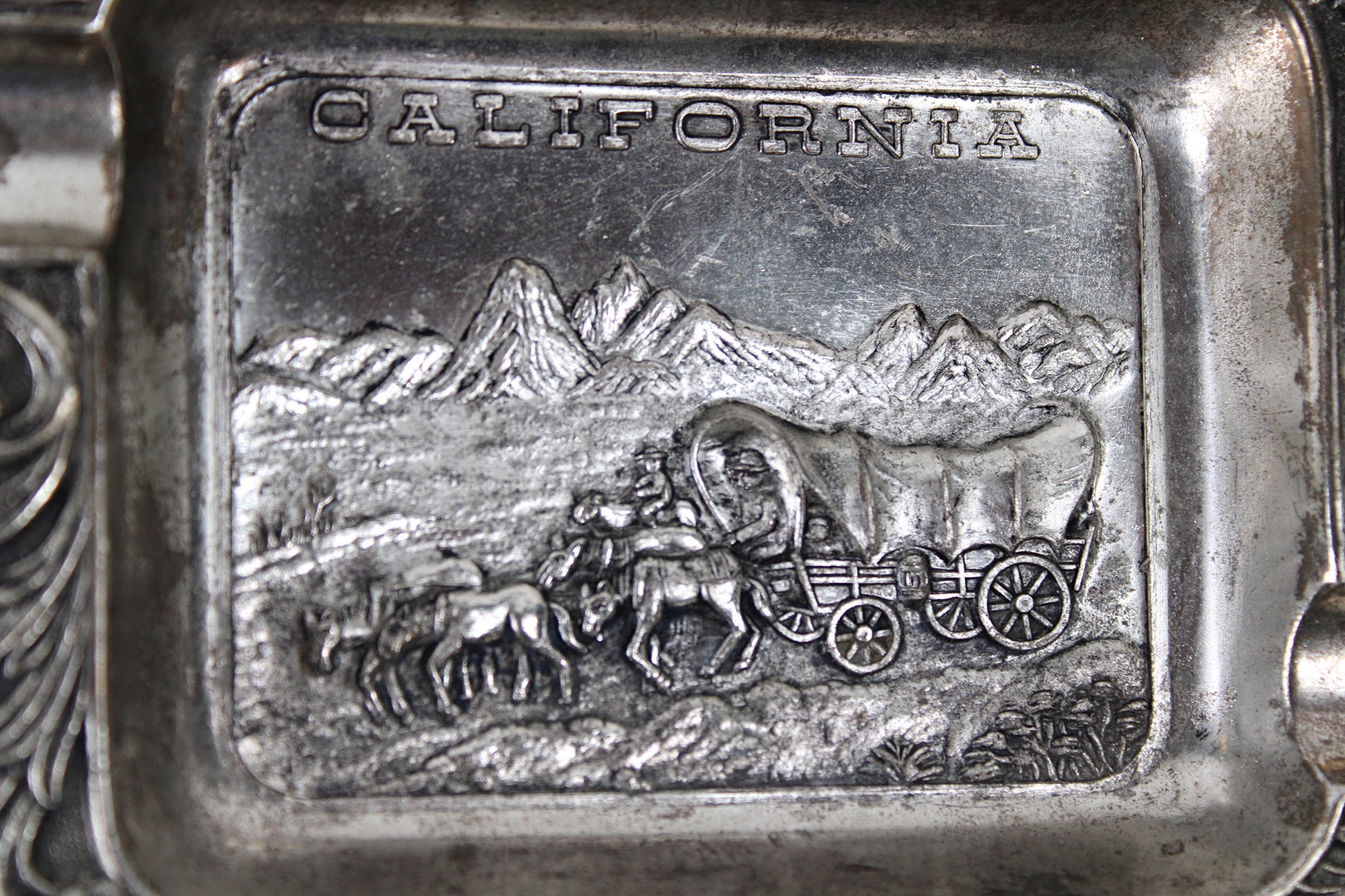 California Conestoga Wagon Metal Ash Try