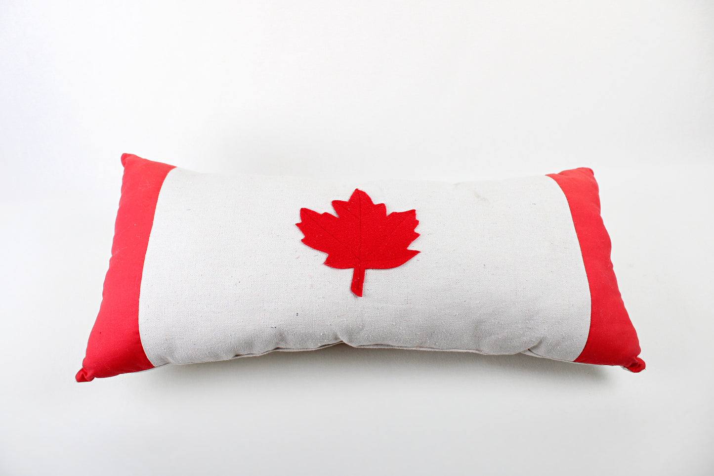 Canadian Flag Long Toss Pillow