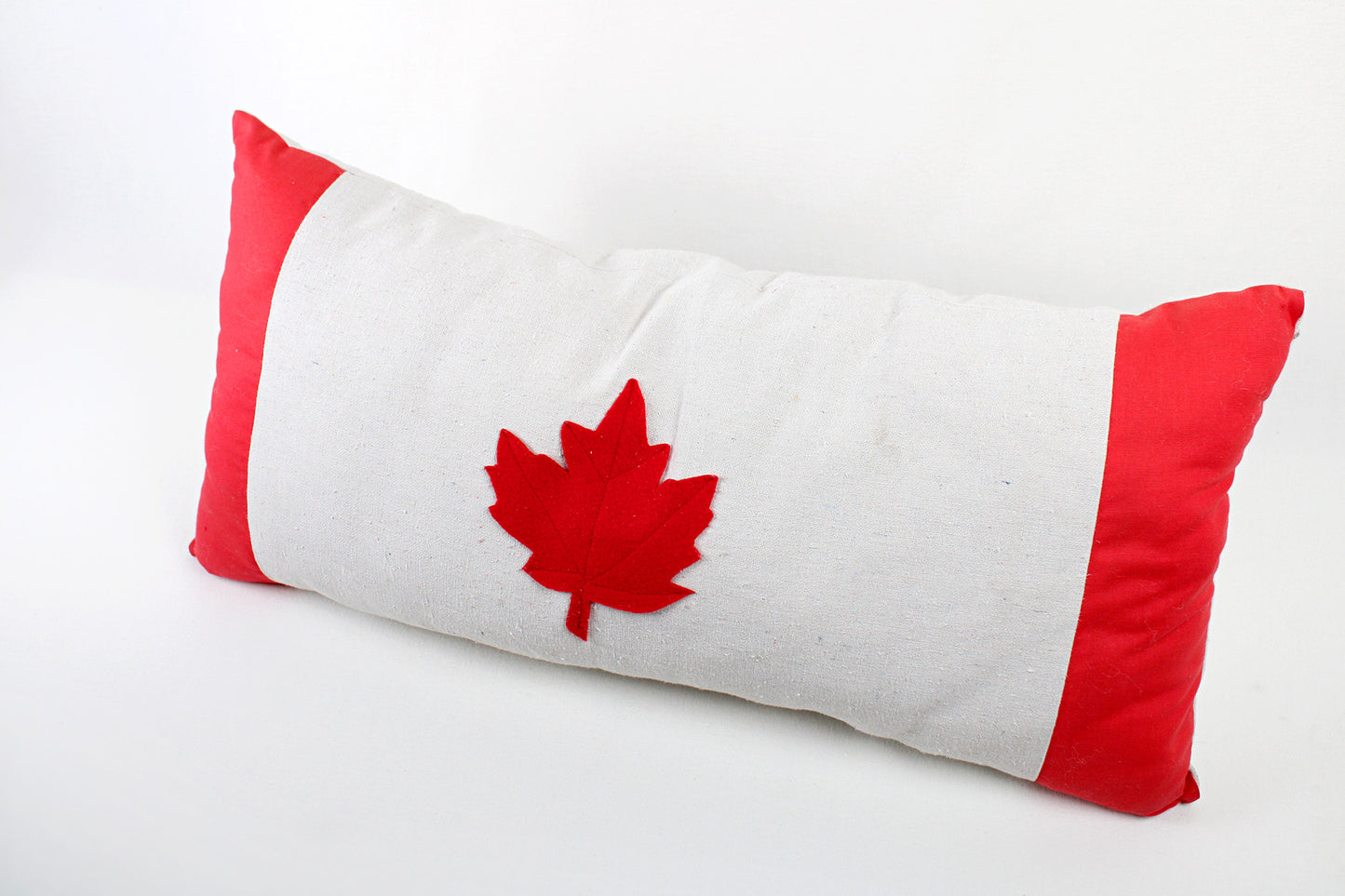 Canadian Flag Long Toss Pillow