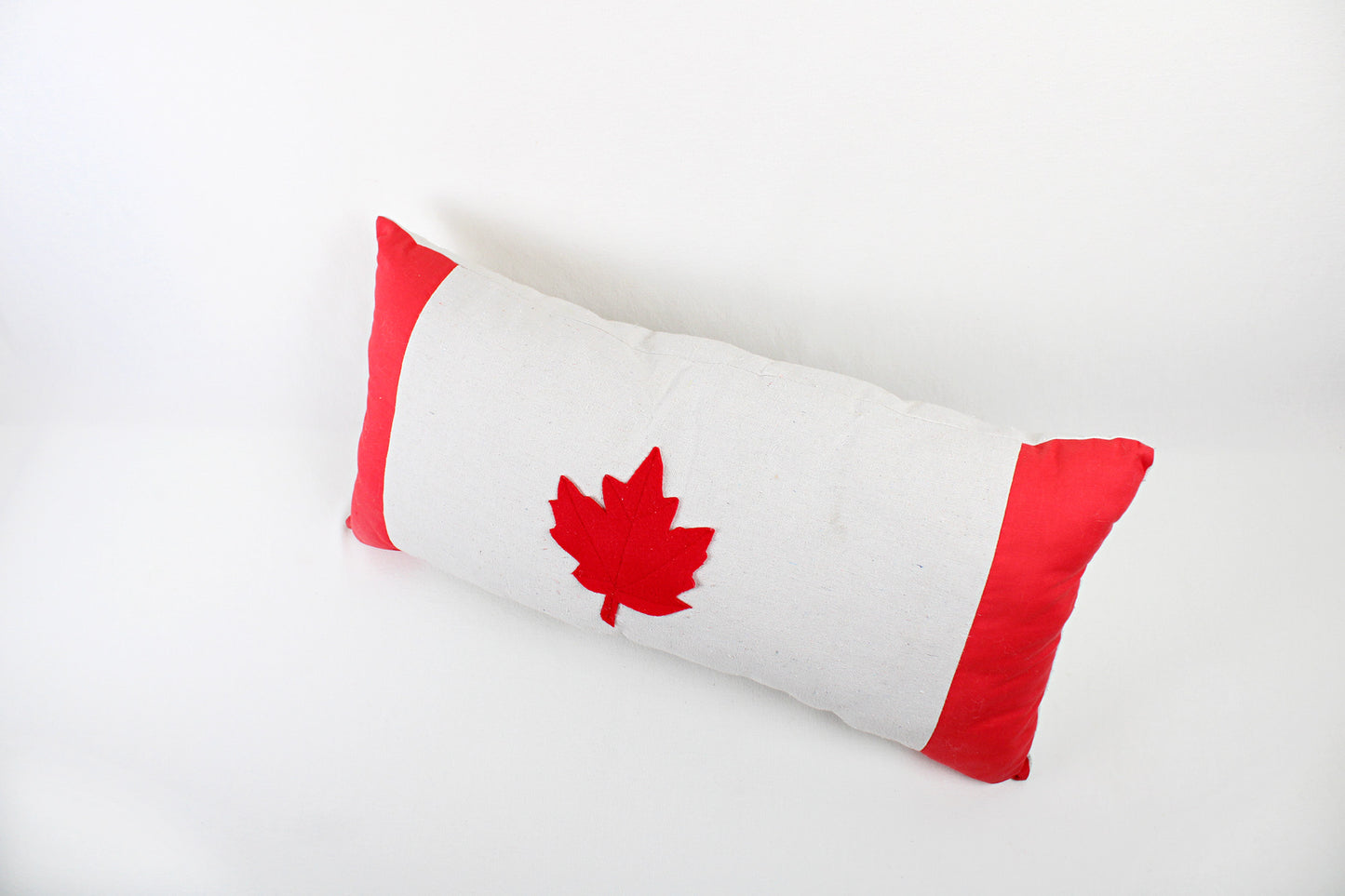 Canadian Flag Long Toss Pillow