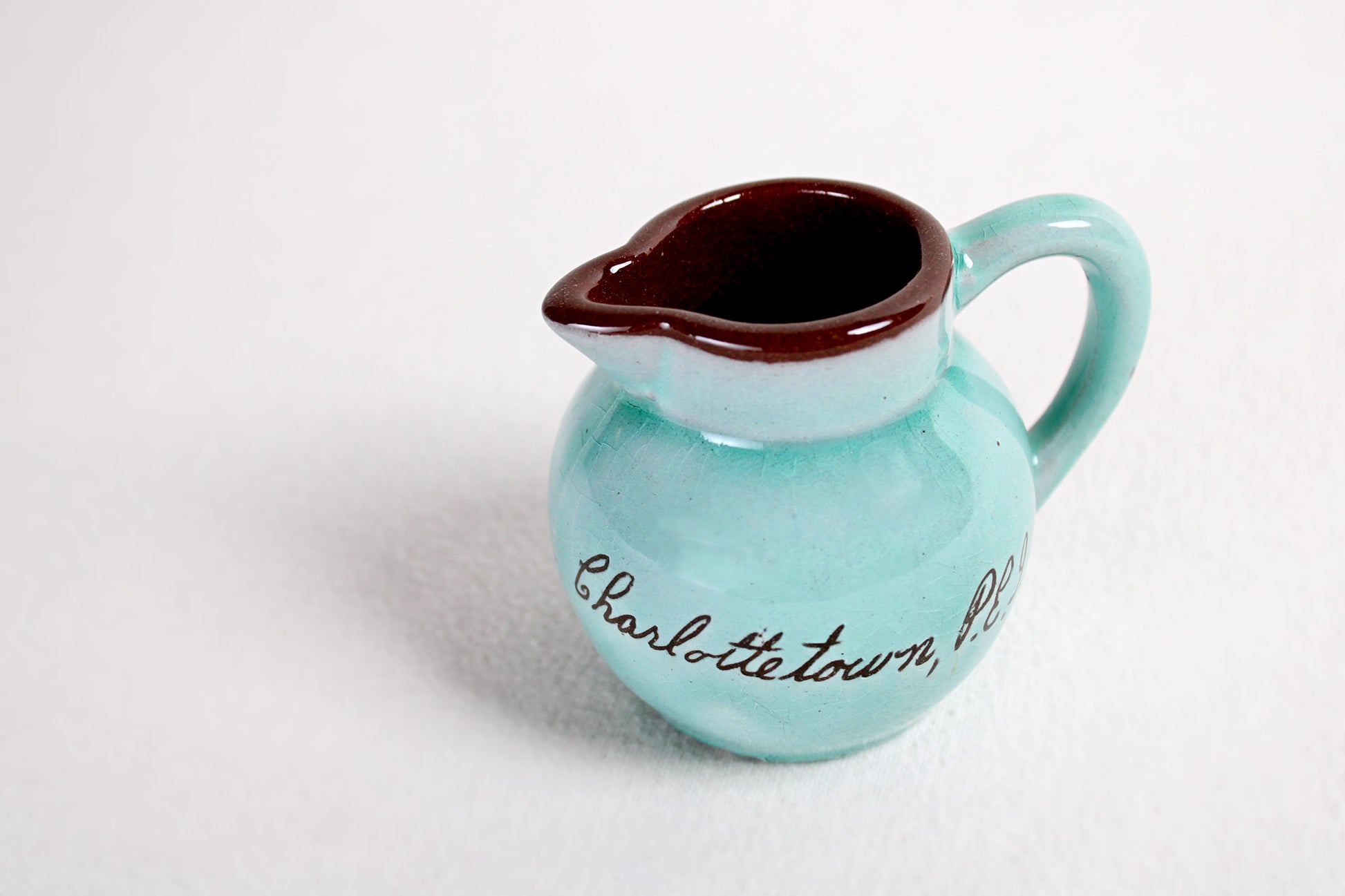 Charlottetown Prince Edward Island Miniature Pitcher