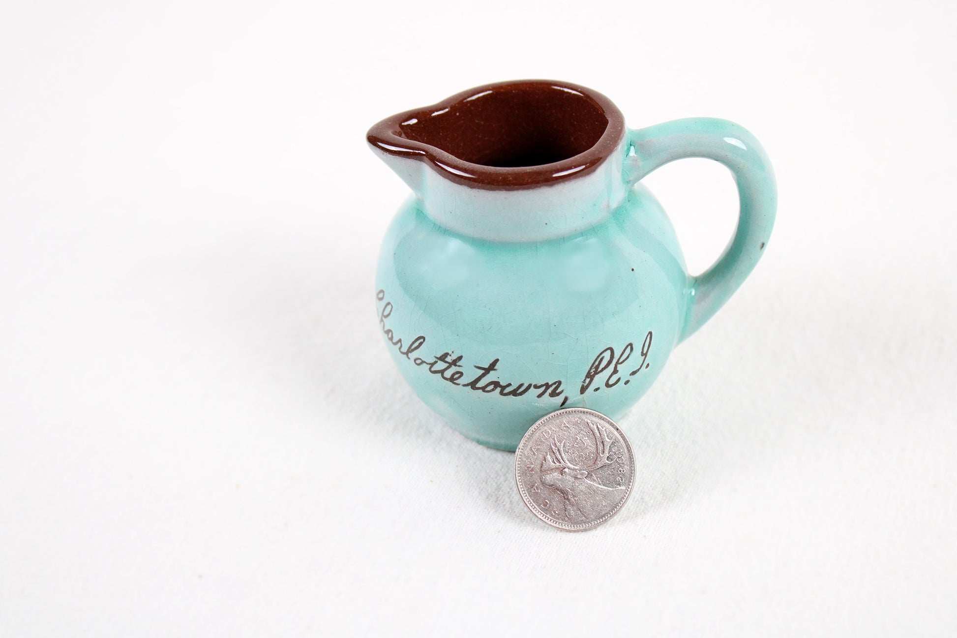 Charlottetown Prince Edward Island Miniature Pitcher