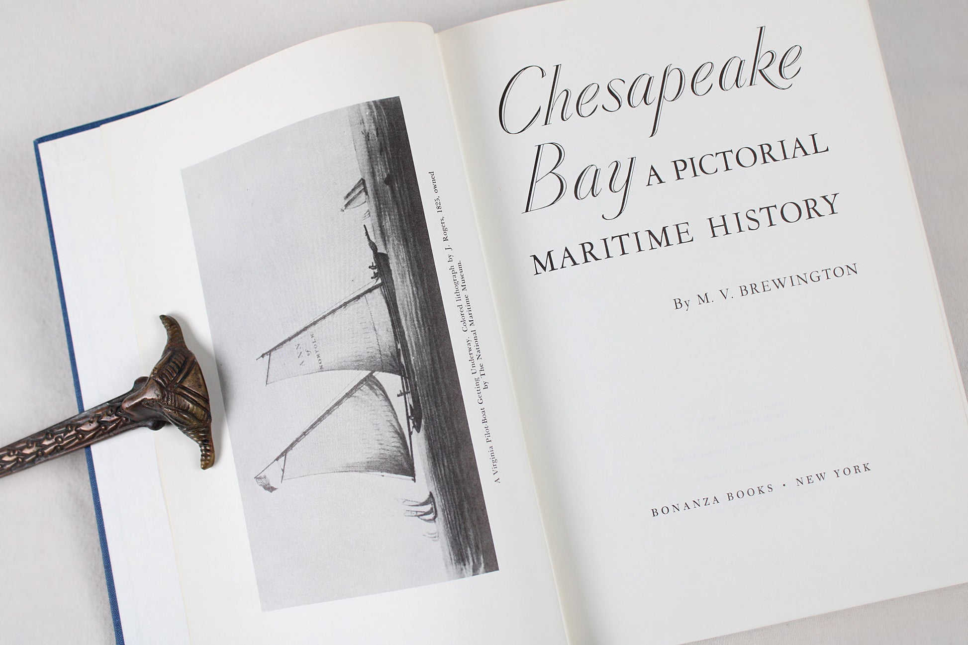 Chesapeake Bay: A Pictorial Maritime History, by M. V. Brewington
