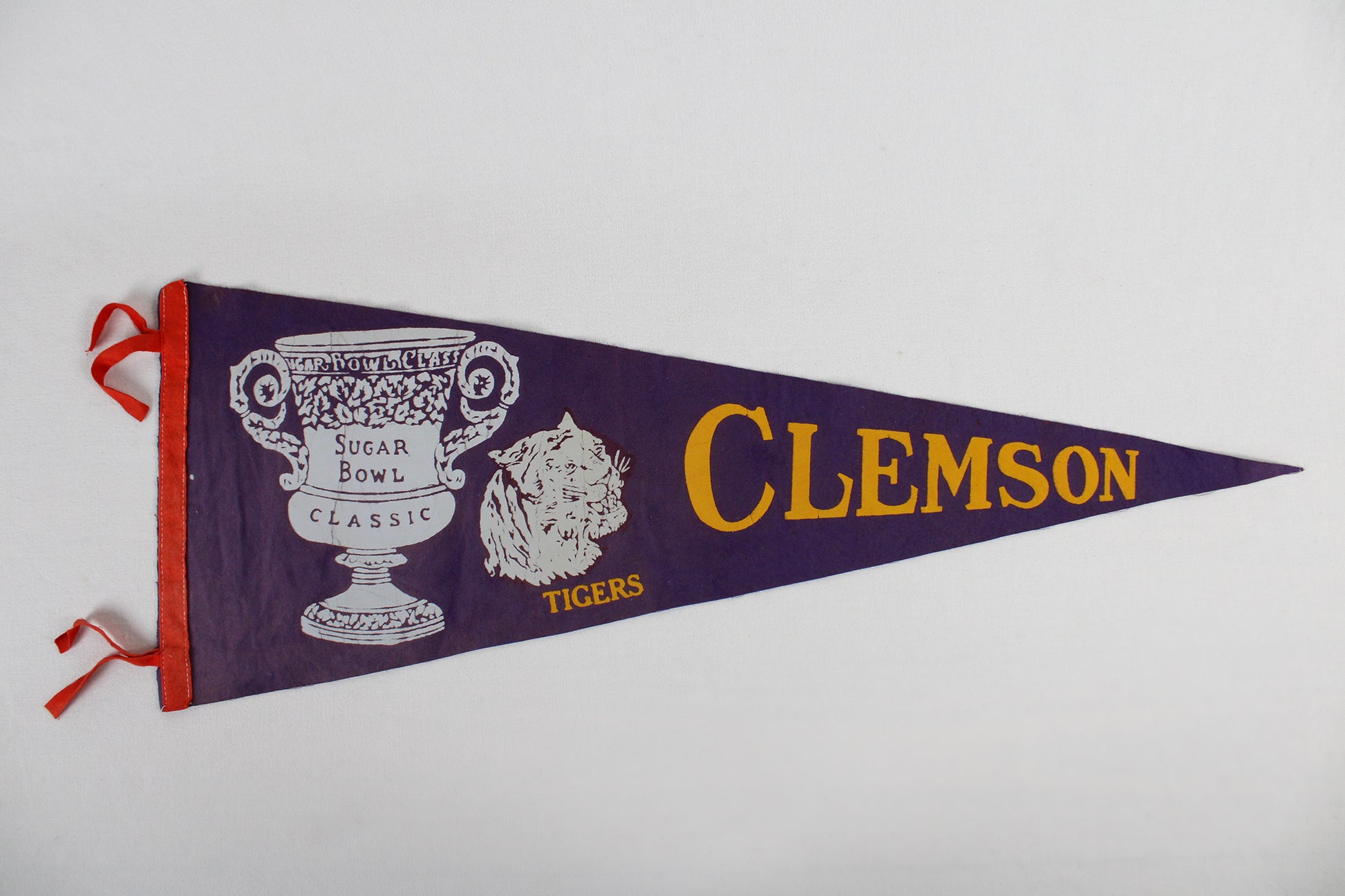 Clemson Tigers 1959 Sugar Bowl Classic Pennant
