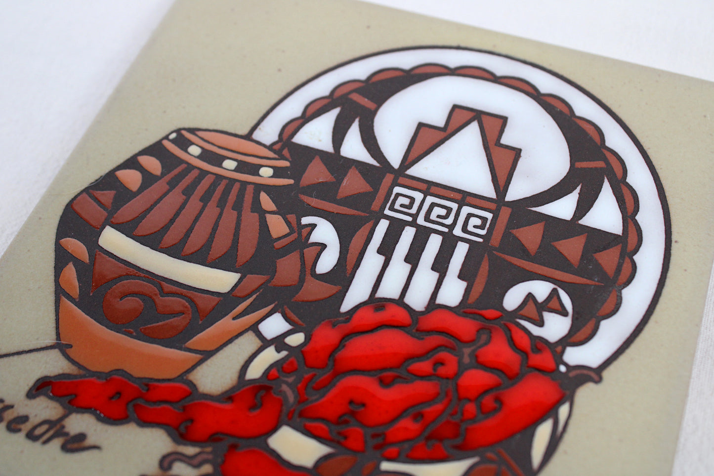 Cleo Teissedre First Nations Of The Southwest Tiles