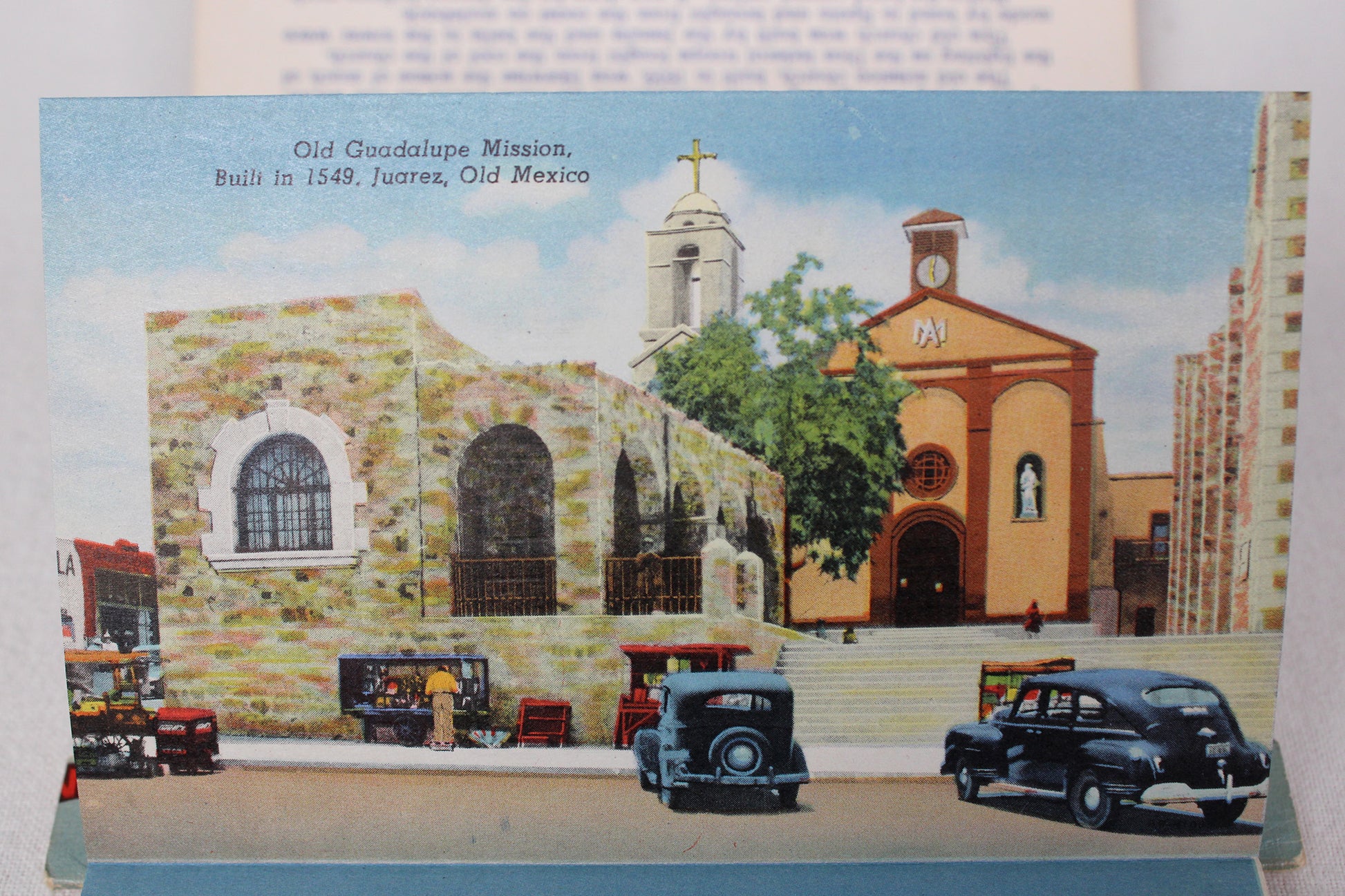 Souvenir Folder of Ciudad Juarez Old Mexico / Accordion Postcard Set