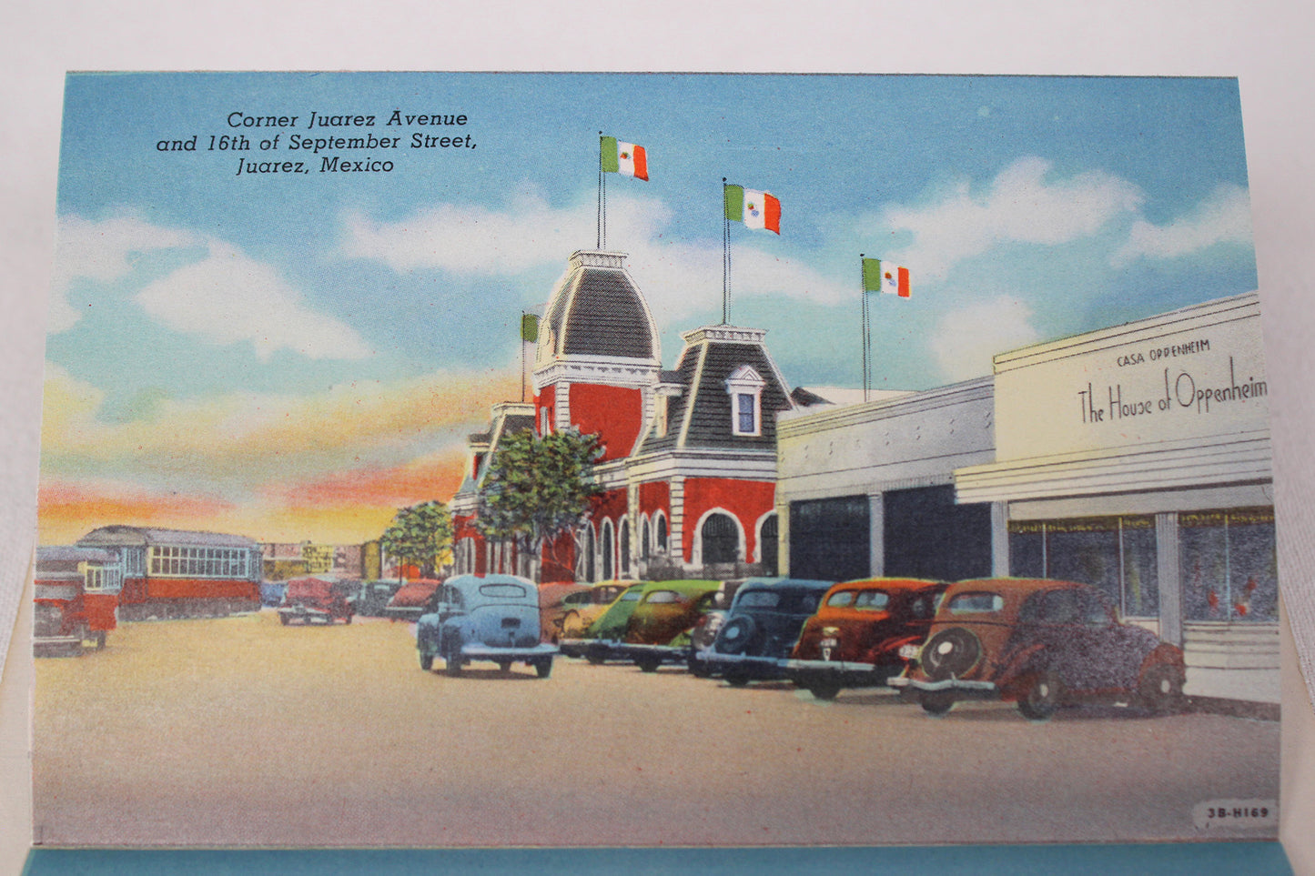 Souvenir Folder of Ciudad Juarez Old Mexico / Accordion Postcard Set