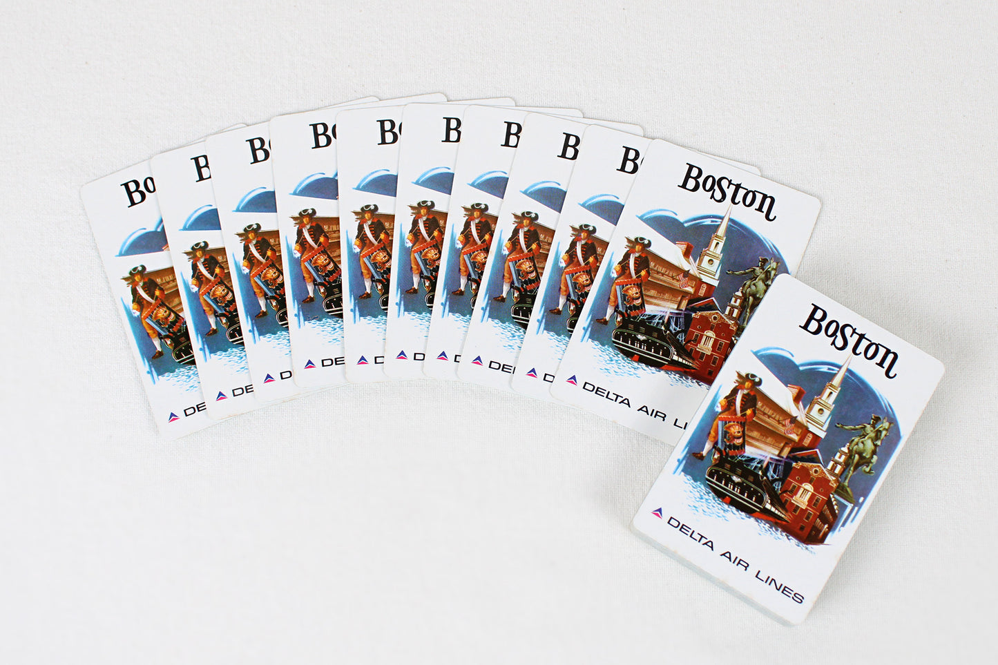 Delta Air Lines Boston Souvenir Playing Card Deck