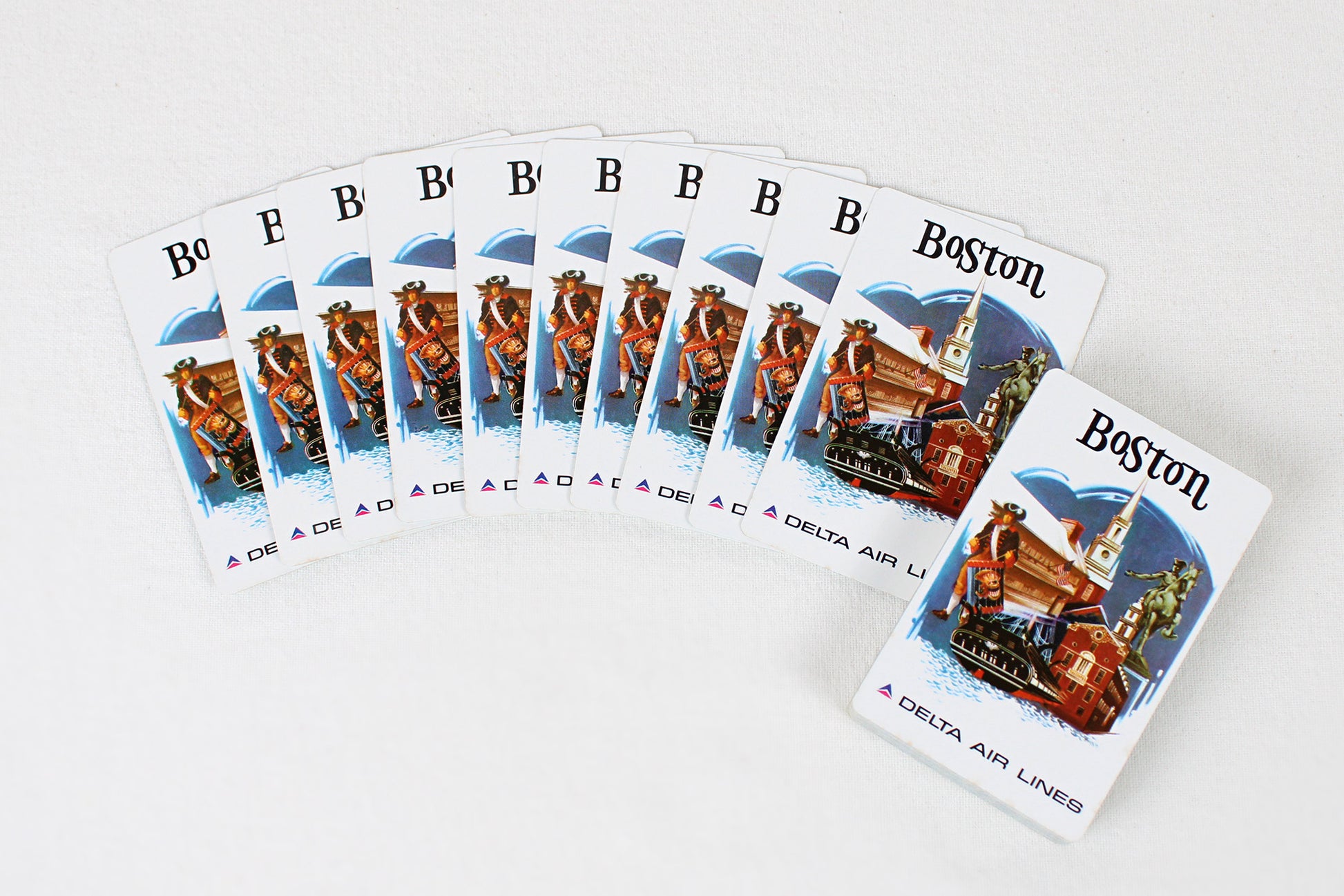 Delta Air Lines Boston Souvenir Playing Card Deck