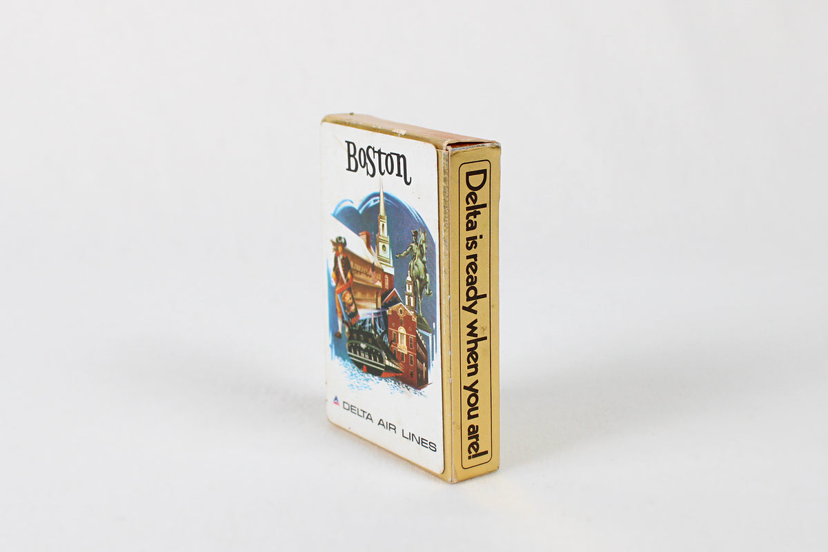 Delta Air Lines Boston Souvenir Playing Card Deck