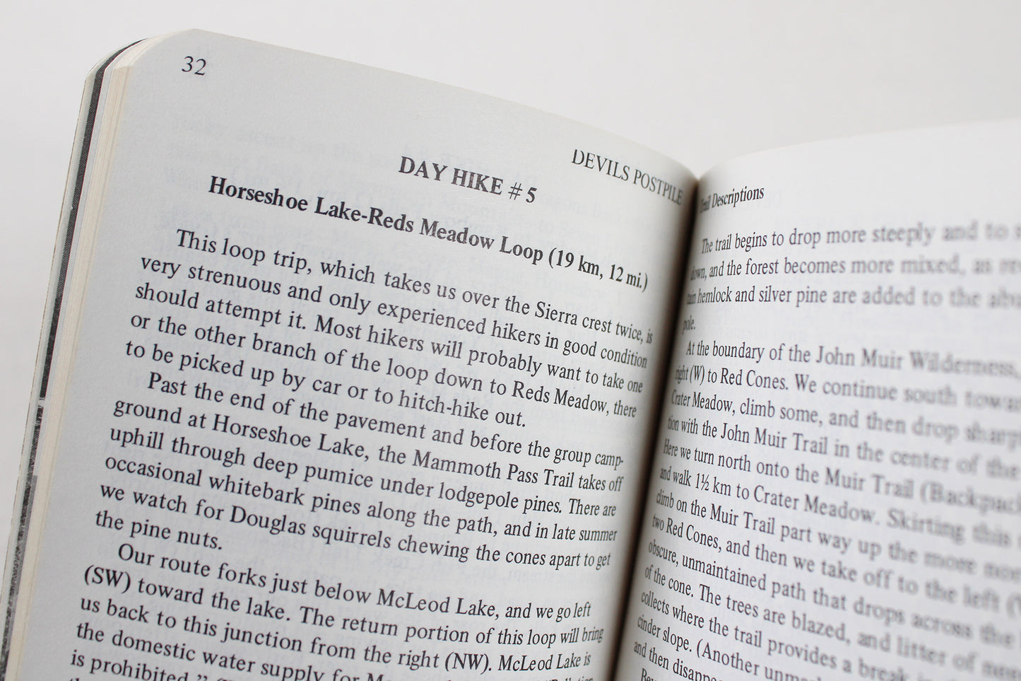 High Sierra Hiking Guide: Devil's Postpile