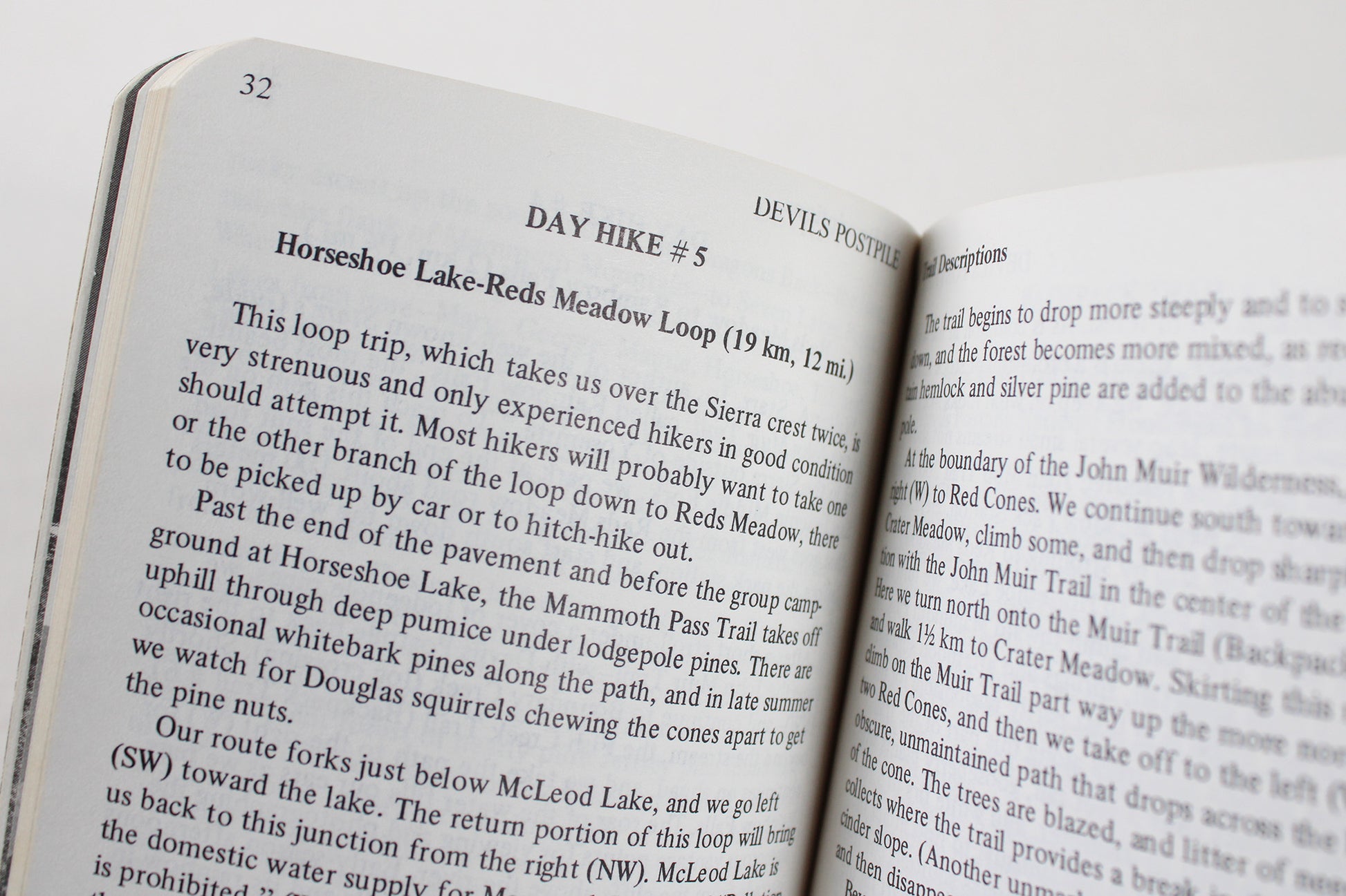 High Sierra Hiking Guide: Devil's Postpile