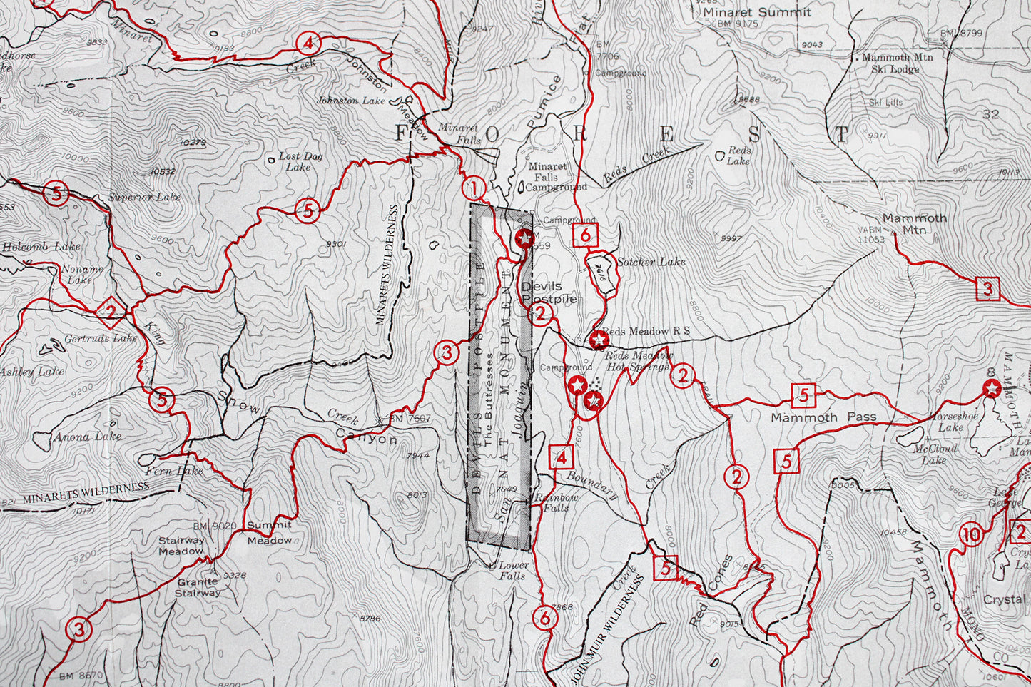 High Sierra Hiking Guide: Devil's Postpile