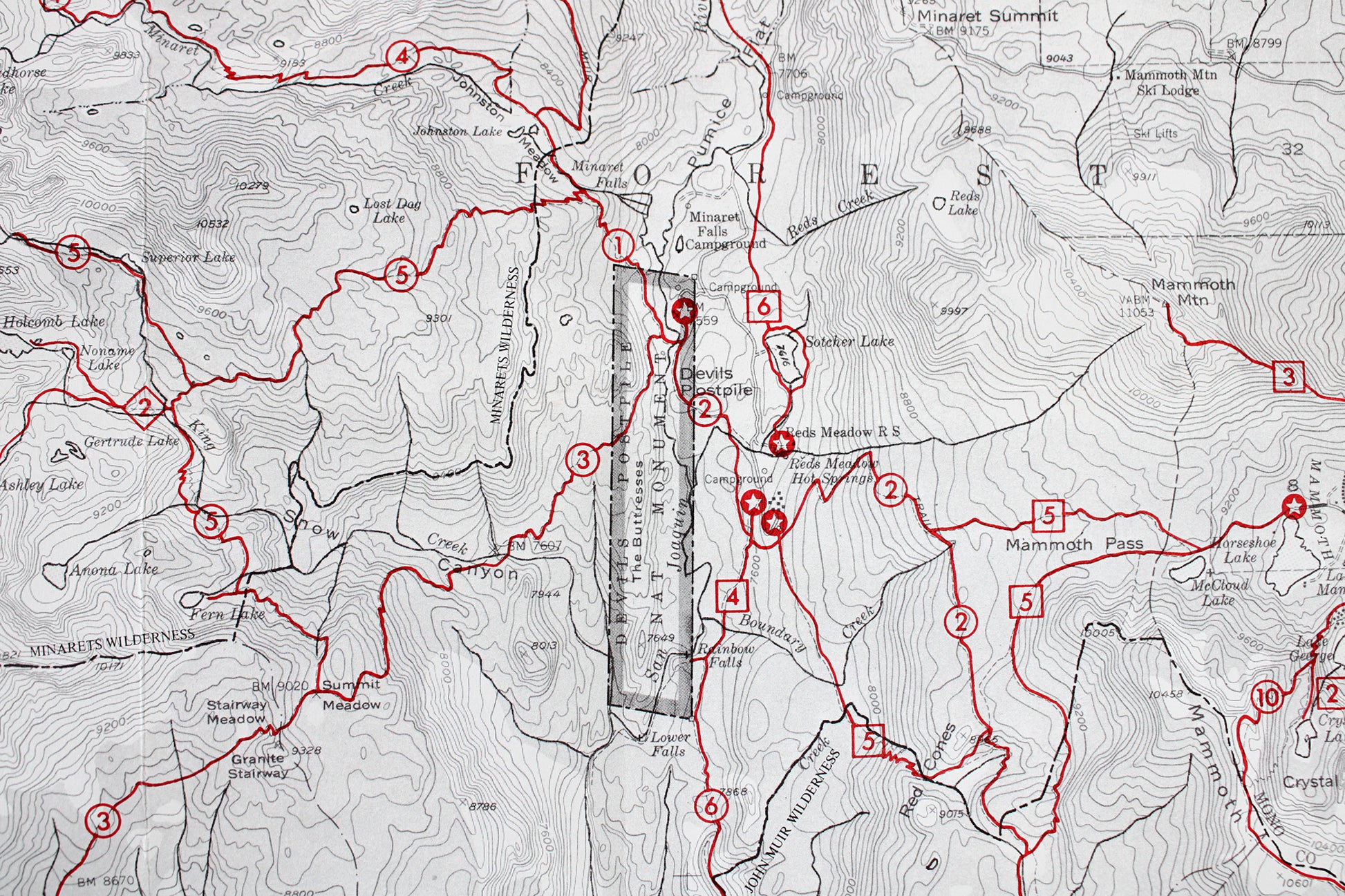 High Sierra Hiking Guide: Devil's Postpile