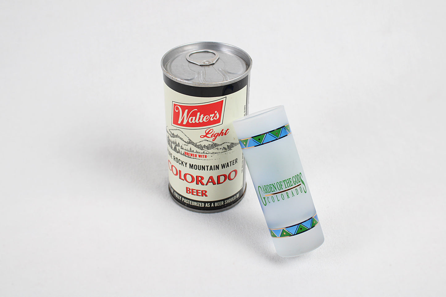 Colorado Garden Of The Gods Tall Frosted Shot Glass