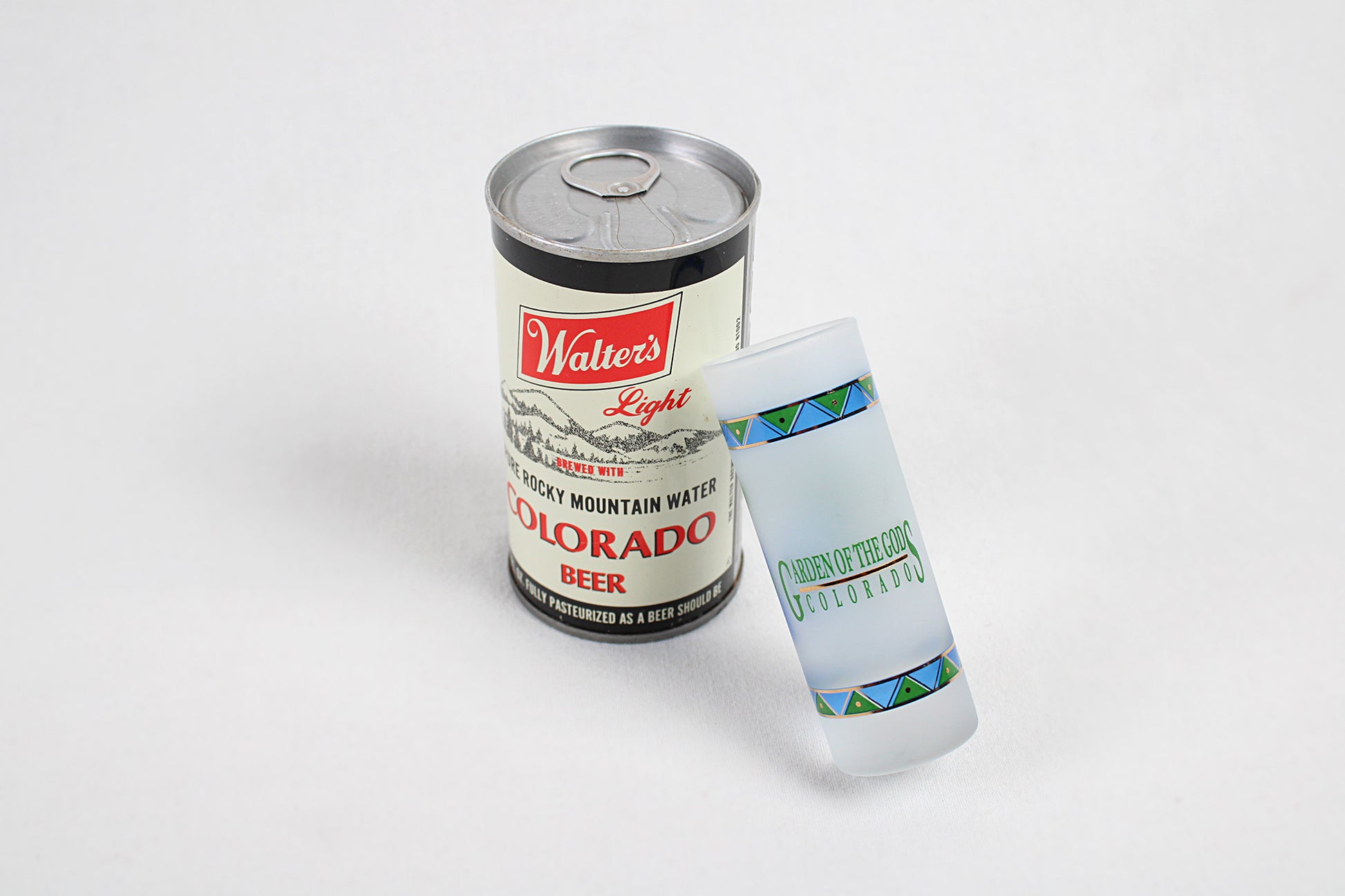 Colorado Garden Of The Gods Tall Frosted Shot Glass