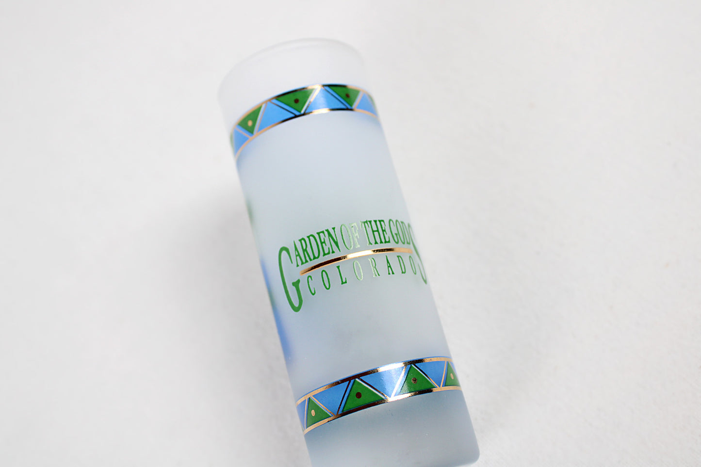 Colorado Garden Of The Gods Tall Frosted Shot Glass