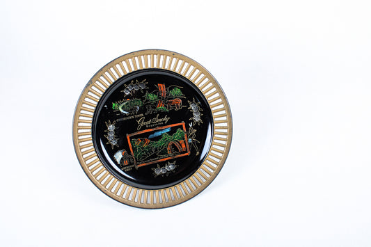 Great Smoky Mountains Melamine Plastic Souvenir Plate
