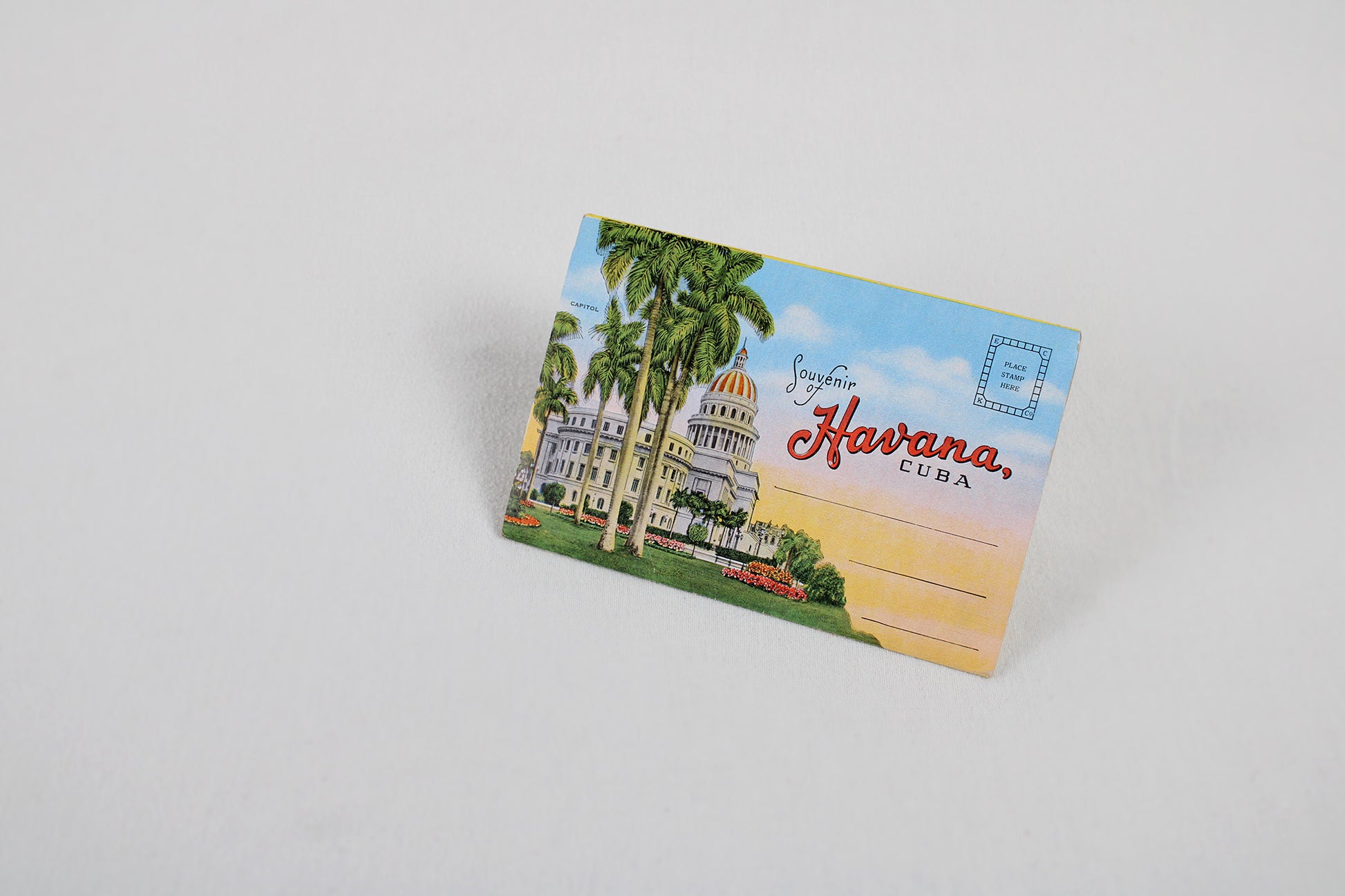 Souvenir of Havana, Cuba / Accordion Postcard Set