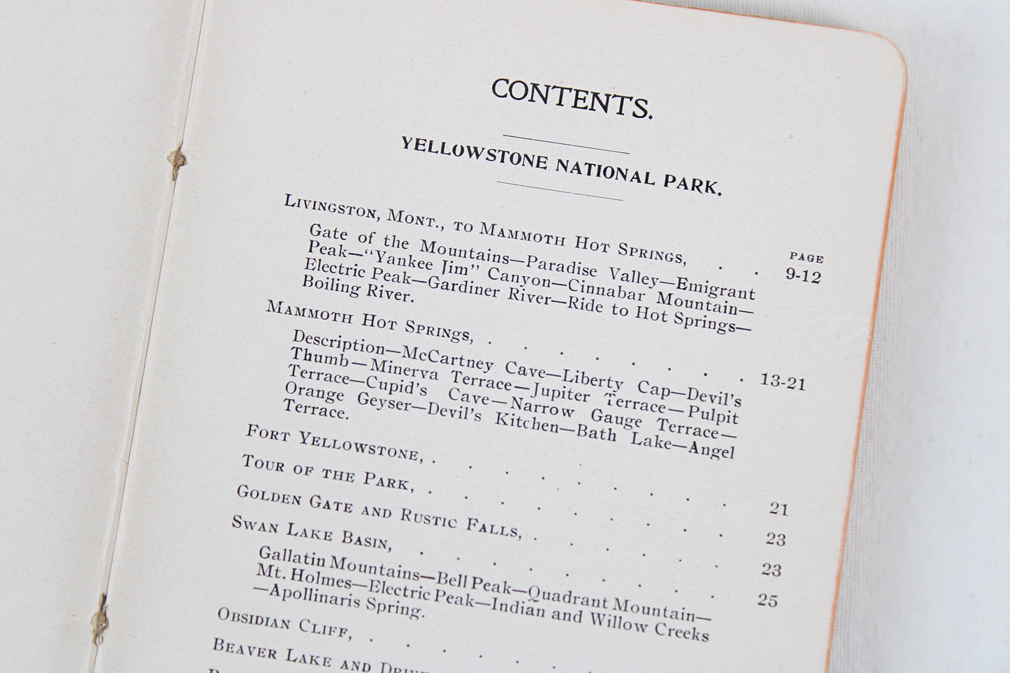 Haynes Guide Yellowstone (National) Park, Illustrated (1898 ed.)