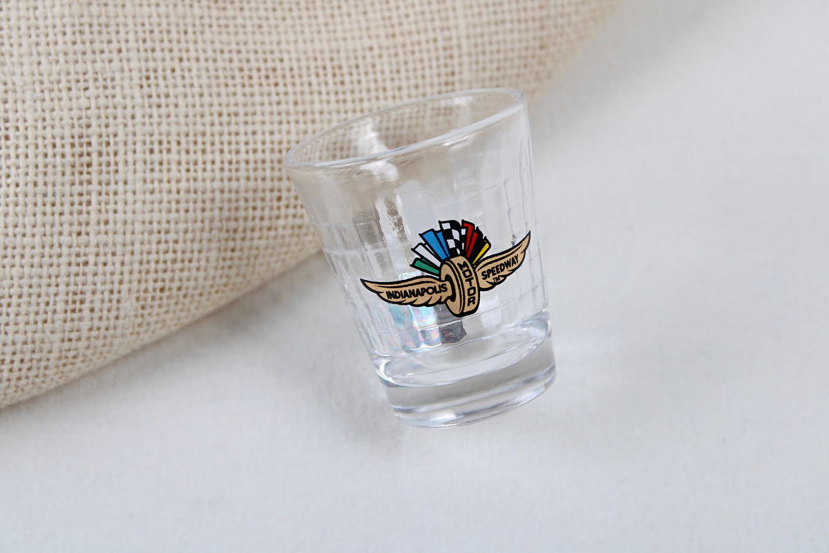 Indianapolis Motor Speedway Shot Glass (Officially Licensed Product)