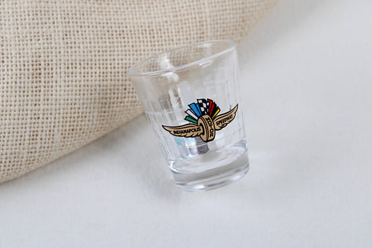 Indianapolis Motor Speedway Shot Glass (Officially Licensed Product)