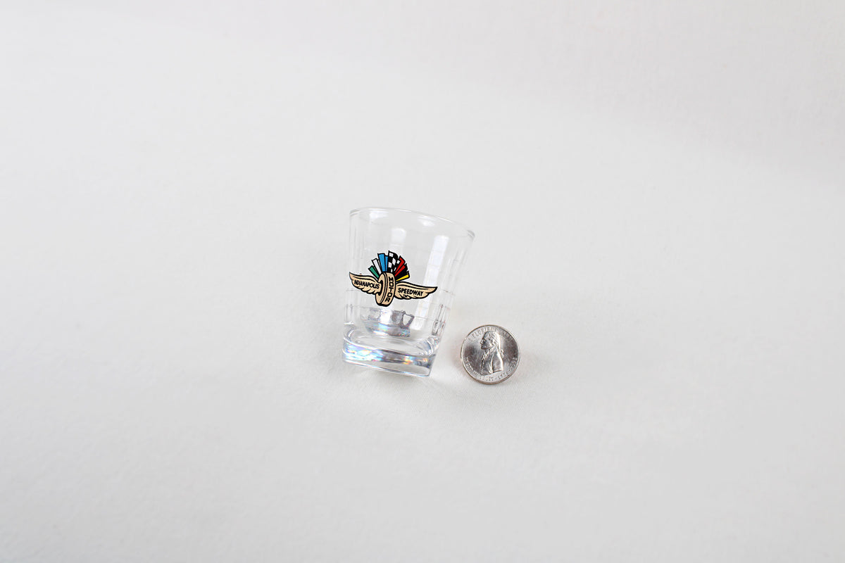 Indianapolis Motor Speedway Shot Glass (Officially Licensed Product)