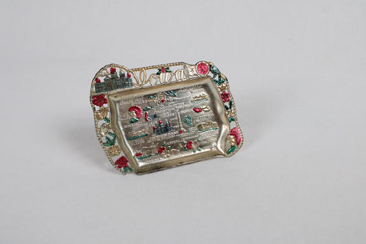 Iowa Small Metal Tray / Ashtray Souvenir