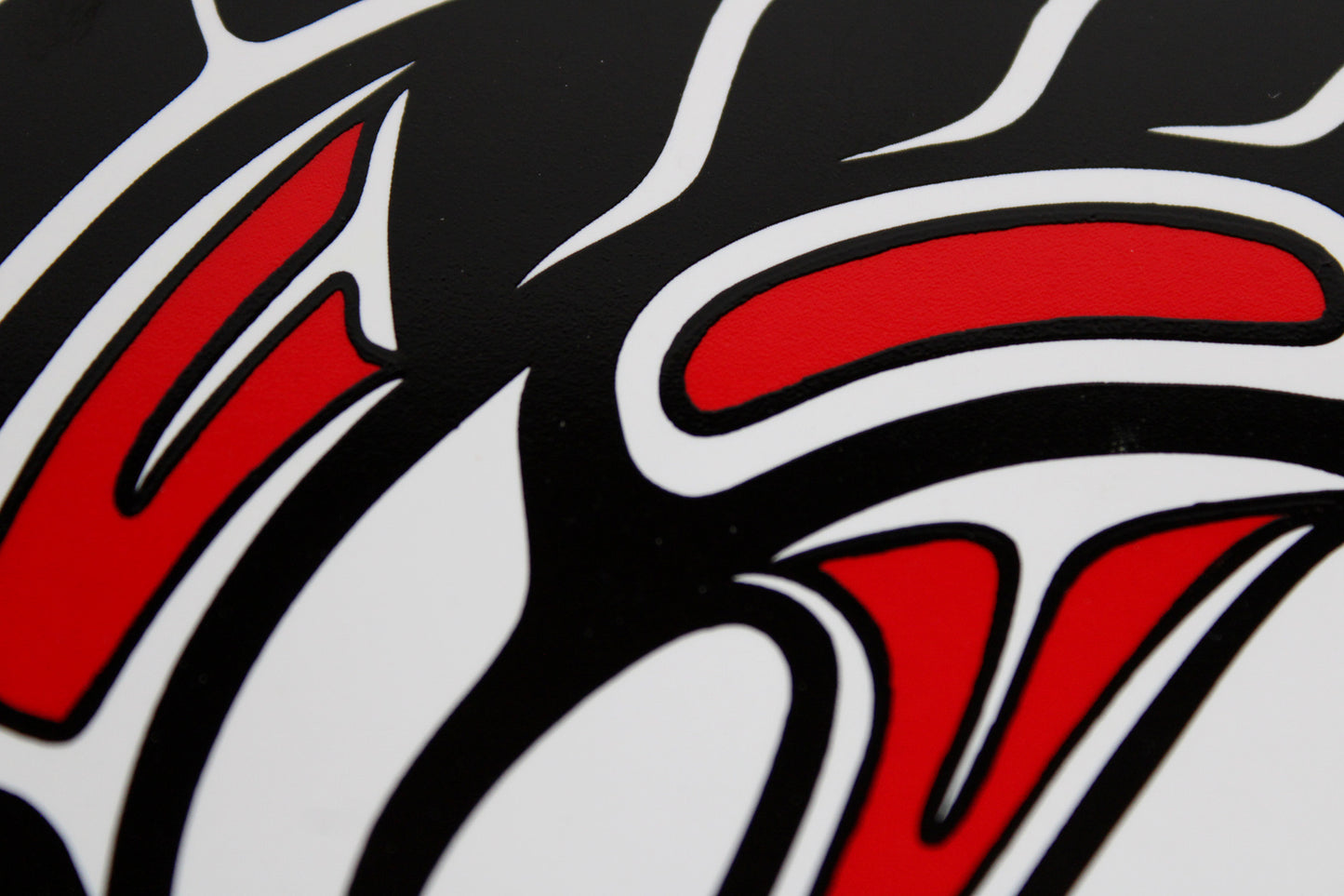 Jody Wilson Coast Salish Artist Ceramic Trivet: Killerwhale