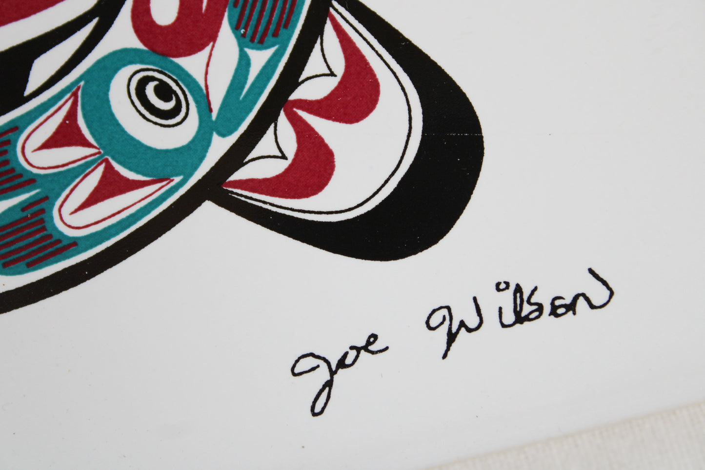 Jody Wilson Coast Salish Artist Ceramic Trivet: Sun God