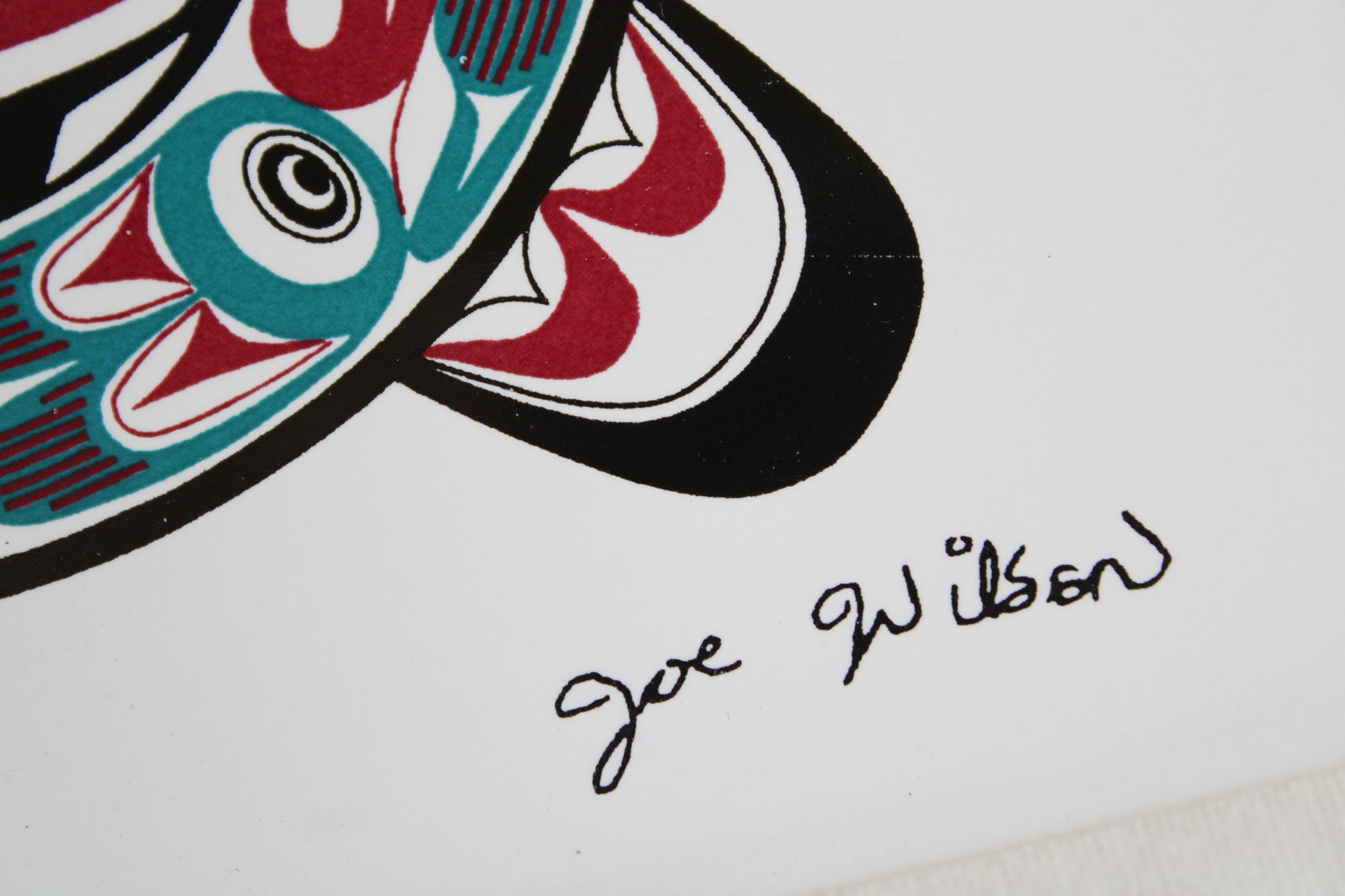 Jody Wilson Coast Salish Artist Ceramic Trivet: Sun God