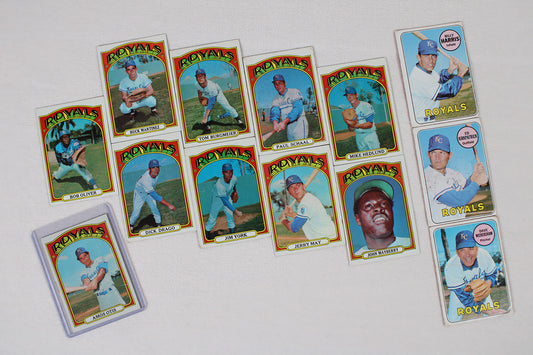 Kansas City Royals: 1969-1972 Topps Baseball Card Pack