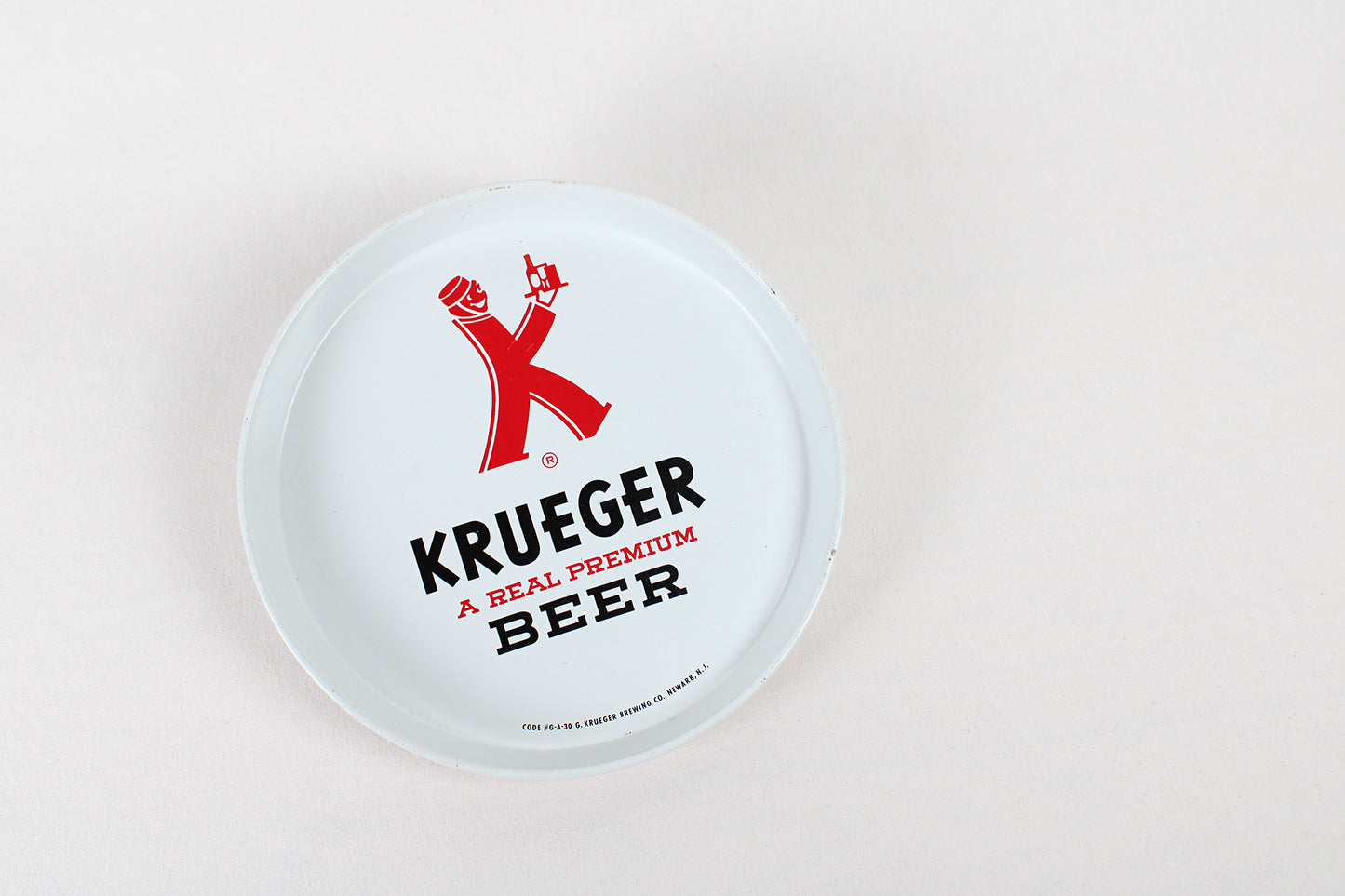 Krueger Real Premium Beer Metal Bar Tray