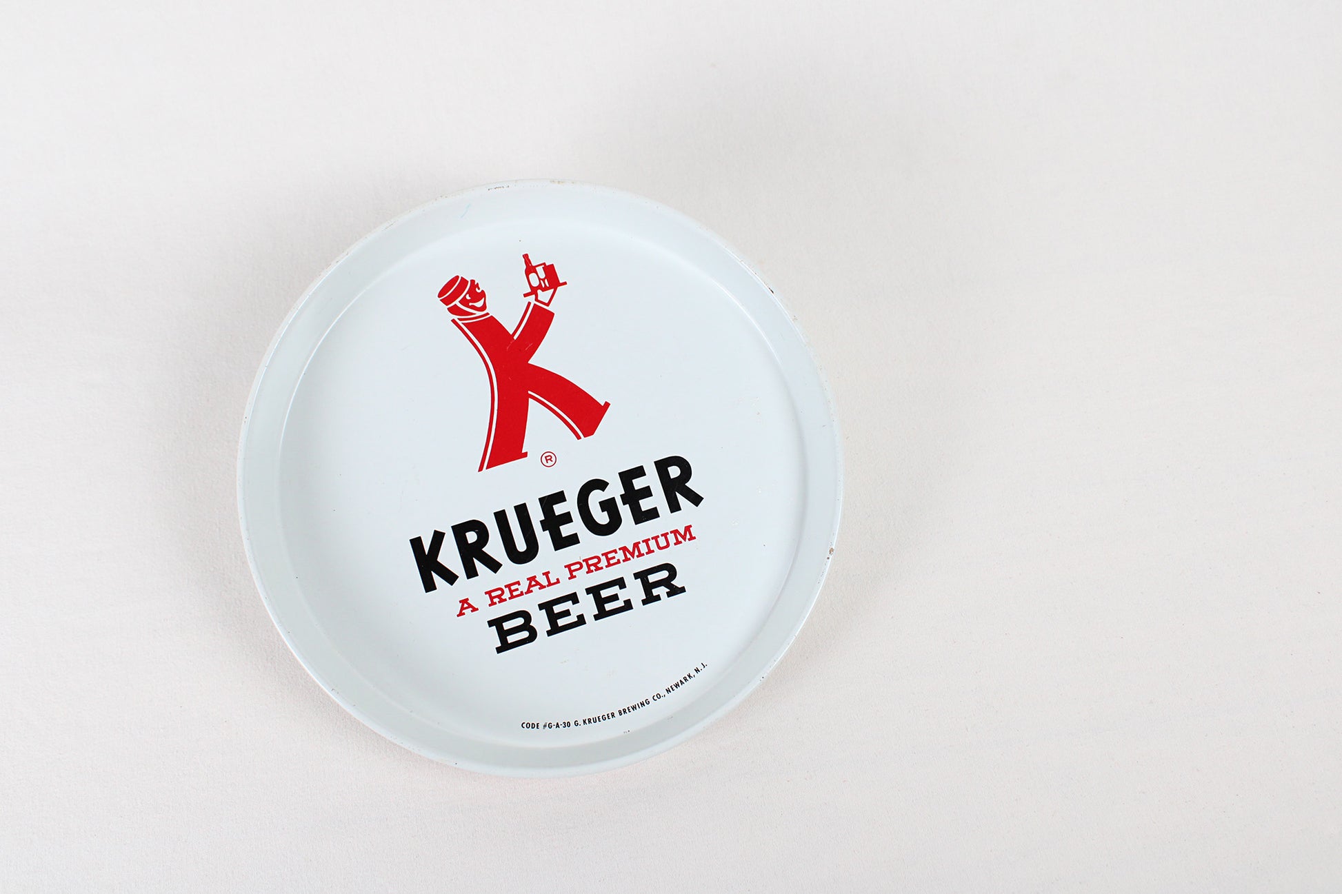 Krueger Real Premium Beer Metal Bar Tray