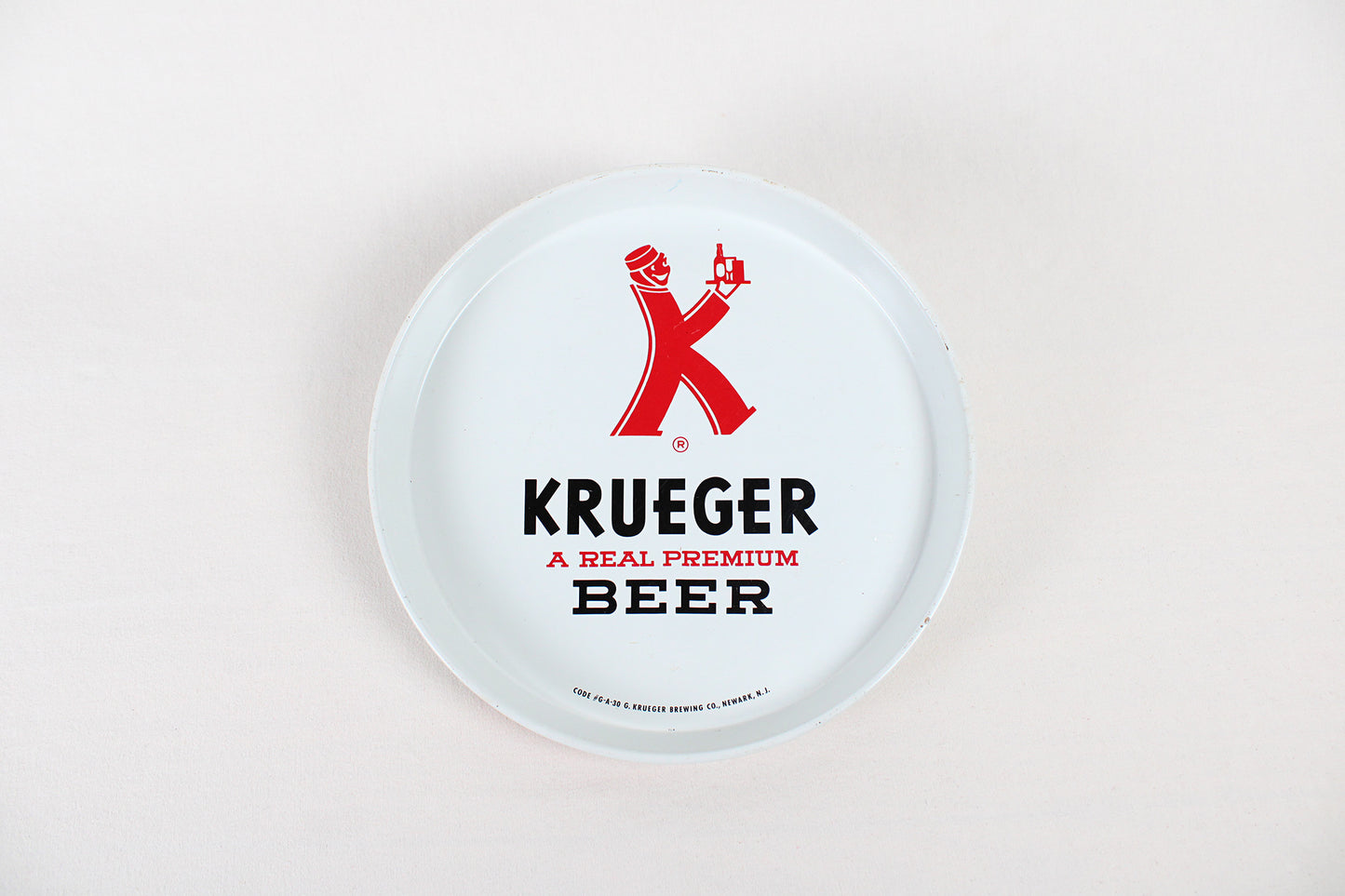 Krueger Real Premium Beer Metal Bar Tray