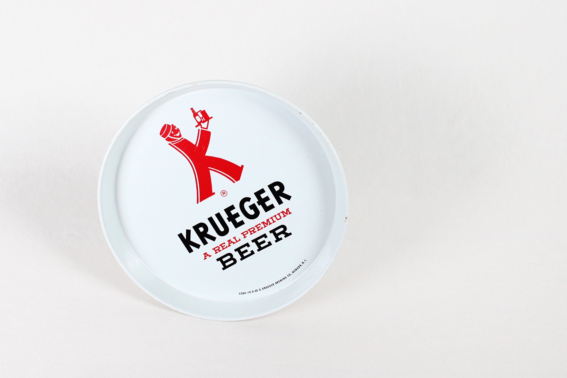 Krueger Real Premium Beer Metal Bar Tray