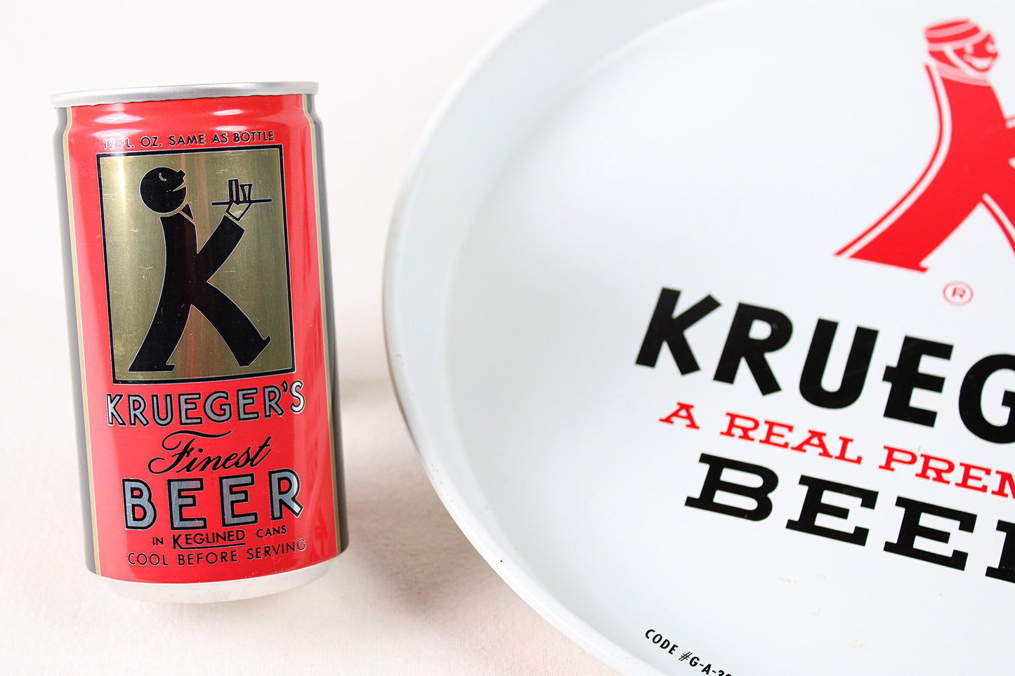 Krueger Real Premium Beer Metal Bar Tray