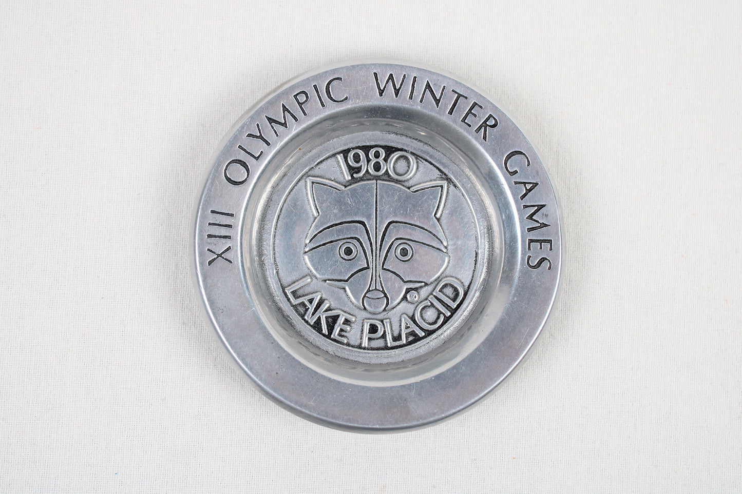 1980 Lake Placid XIII Olympic Winter Games Metal Tray