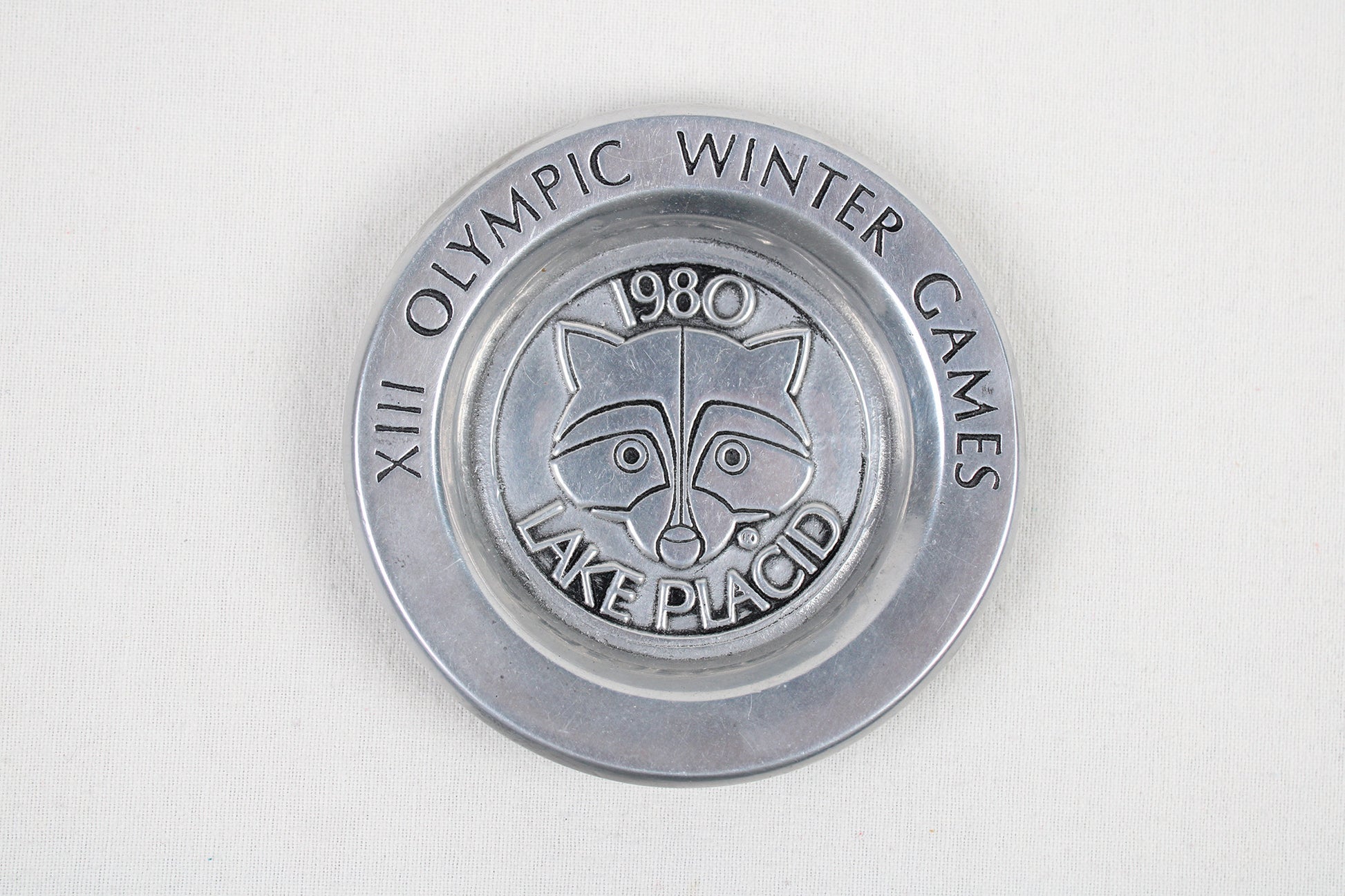 1980 Lake Placid XIII Olympic Winter Games Metal Tray