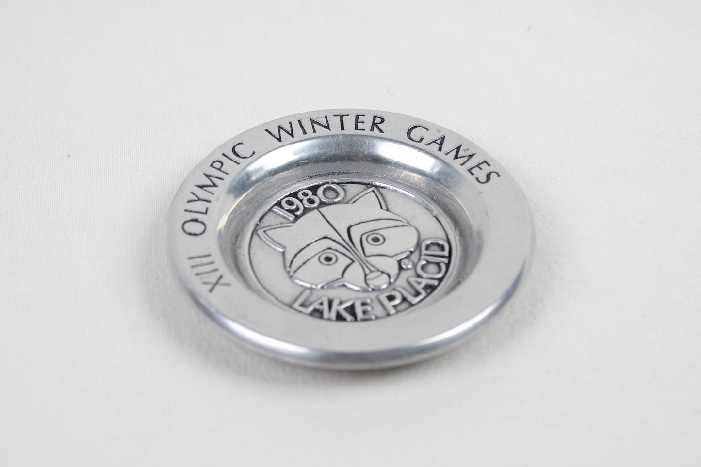 1980 Lake Placid XIII Olympic Winter Games Metal Tray