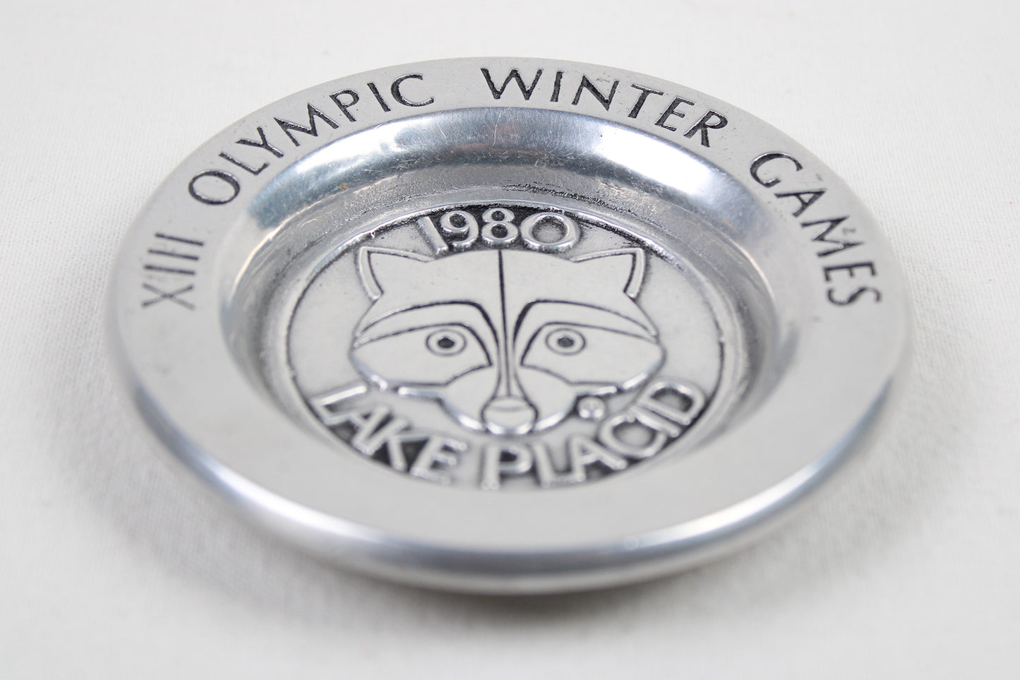 1980 Lake Placid XIII Olympic Winter Games Metal Tray