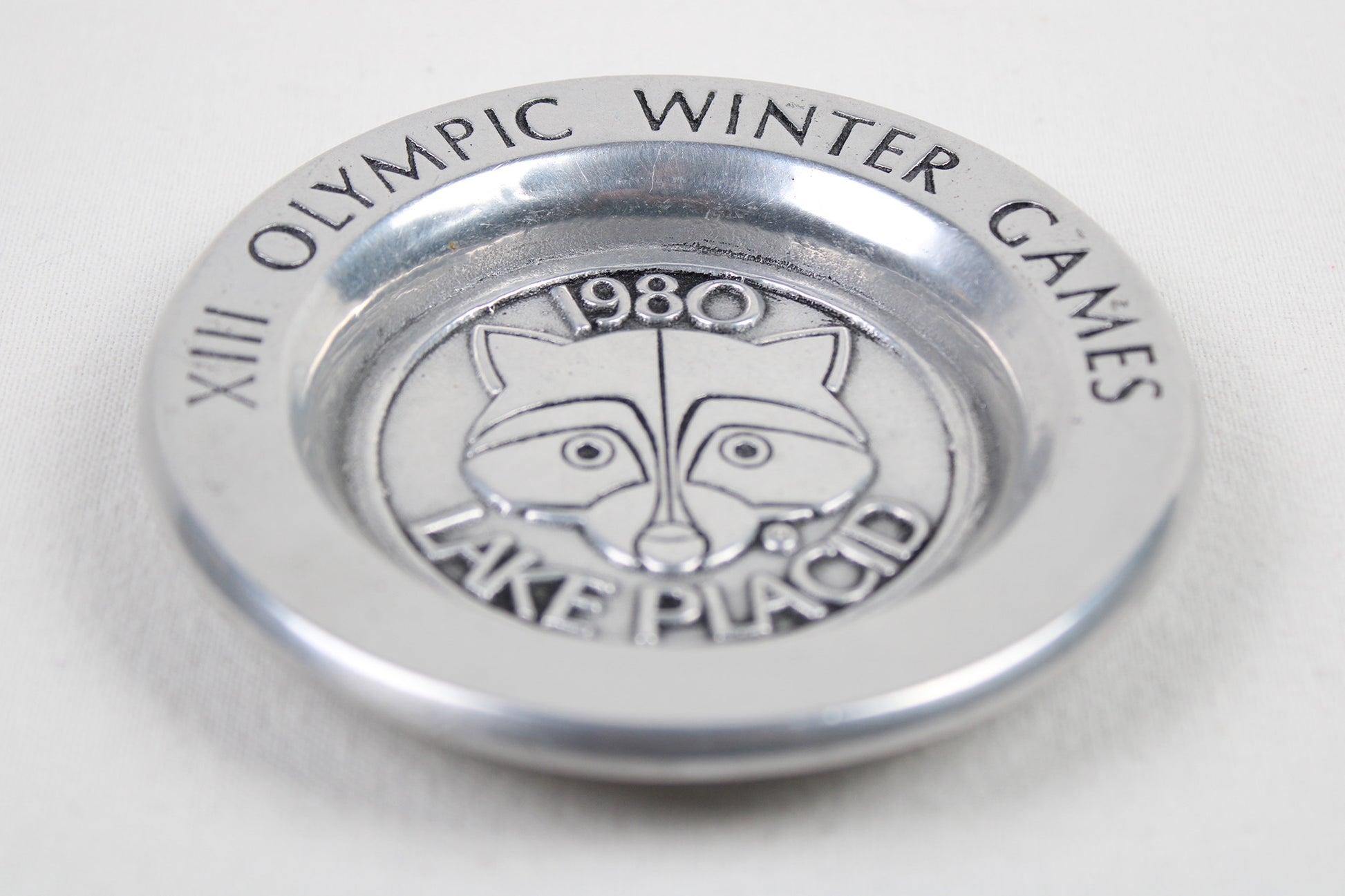 1980 Lake Placid XIII Olympic Winter Games Metal Tray